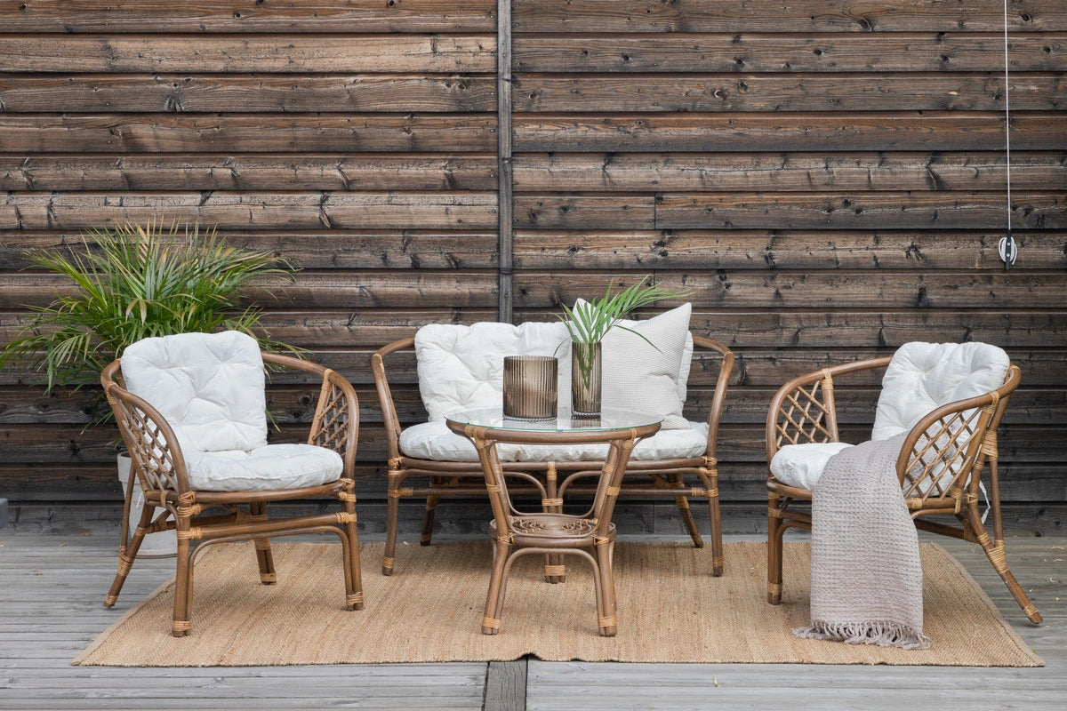 Wera Lounge set mörk valnöt - Folkart