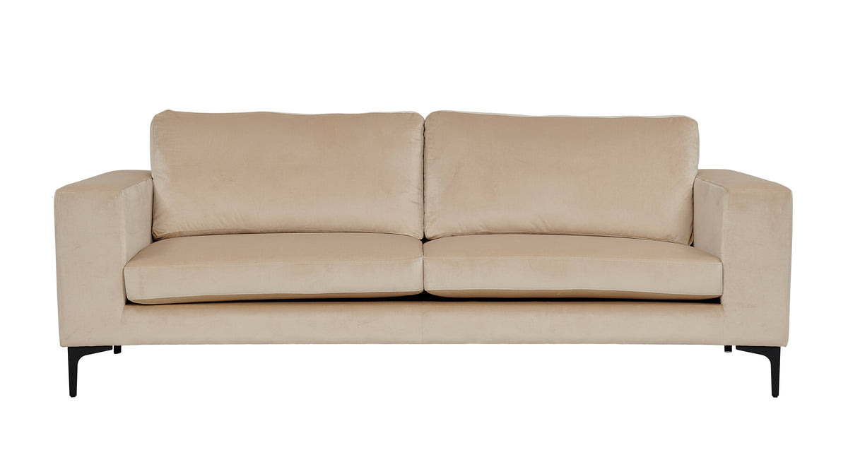 Bolero 3-sits soffor beige – produktbild