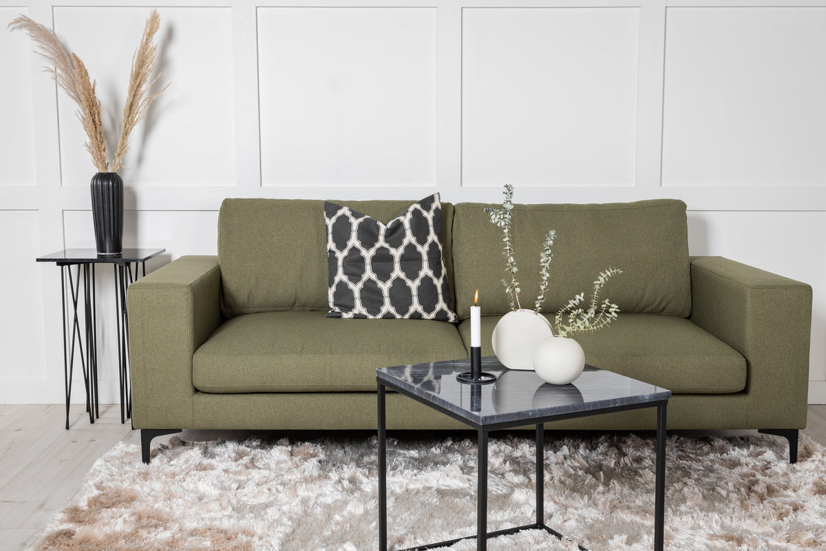 Bolero 3-sits soffor grön – stilbild