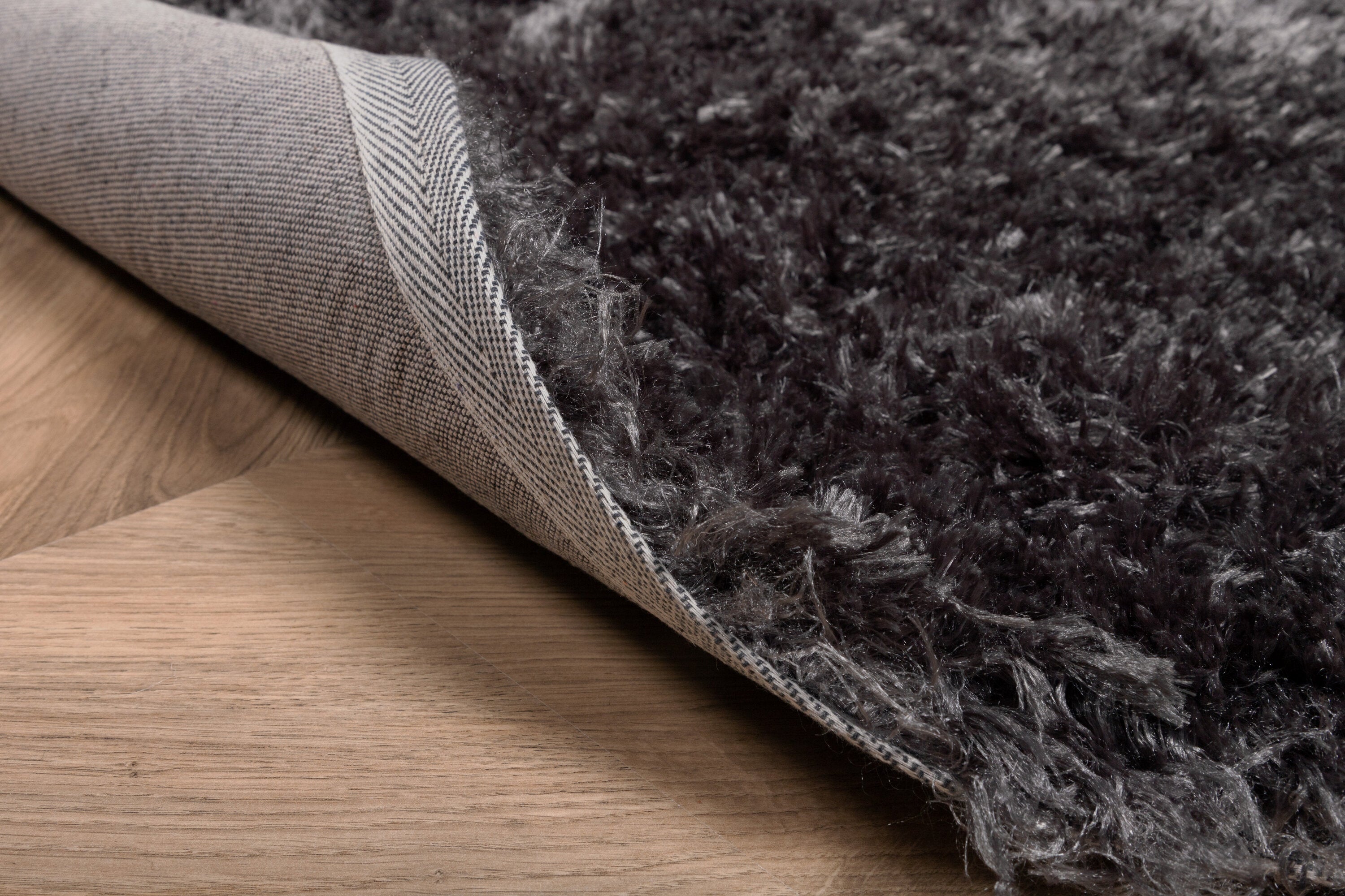 Natta Runda Mattor ⌀200 Dark Grey