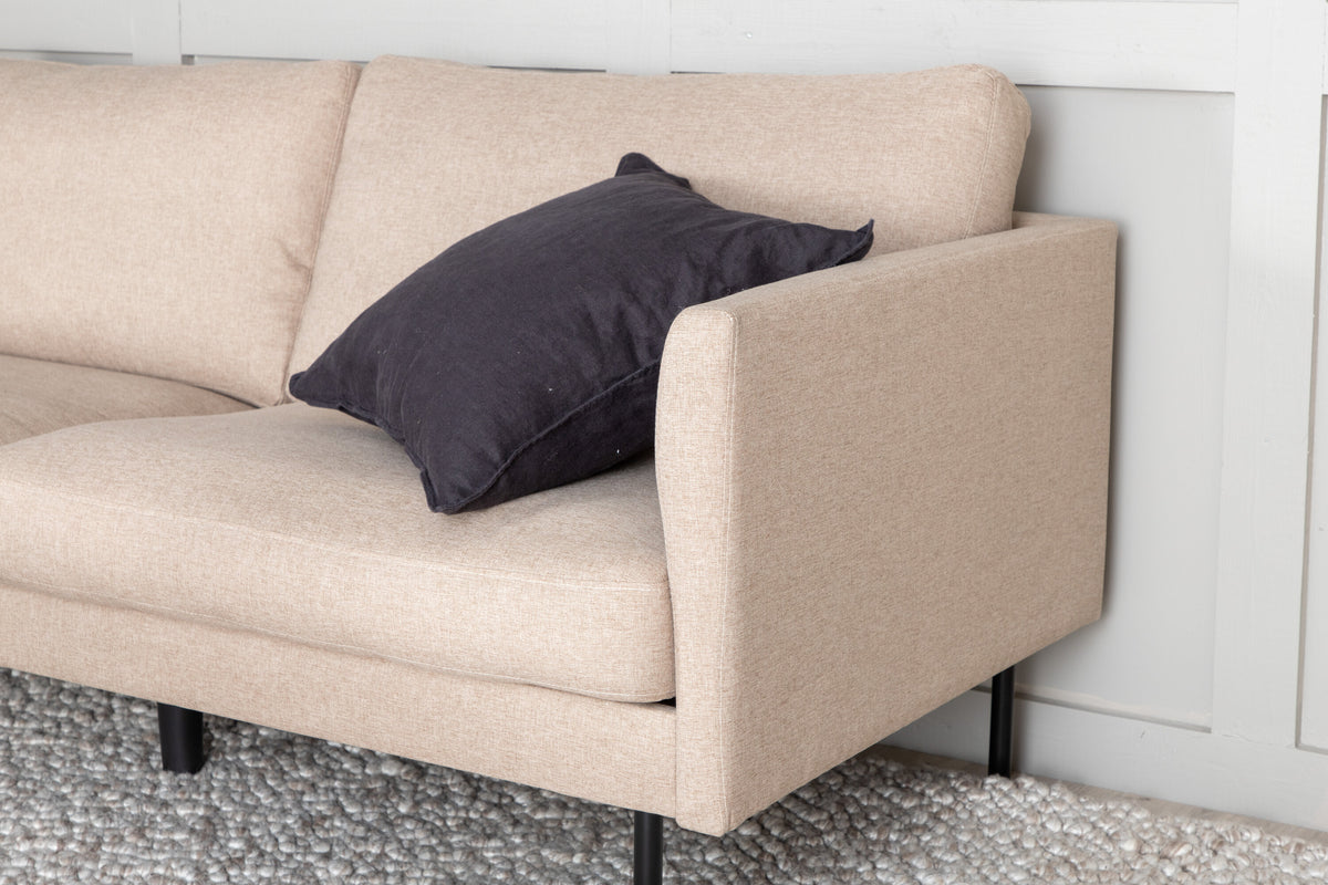 Zoom 2-sits soffor brun – inspirationsbild