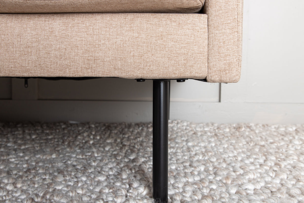 Zoom 2-sits soffor brun – stilbild