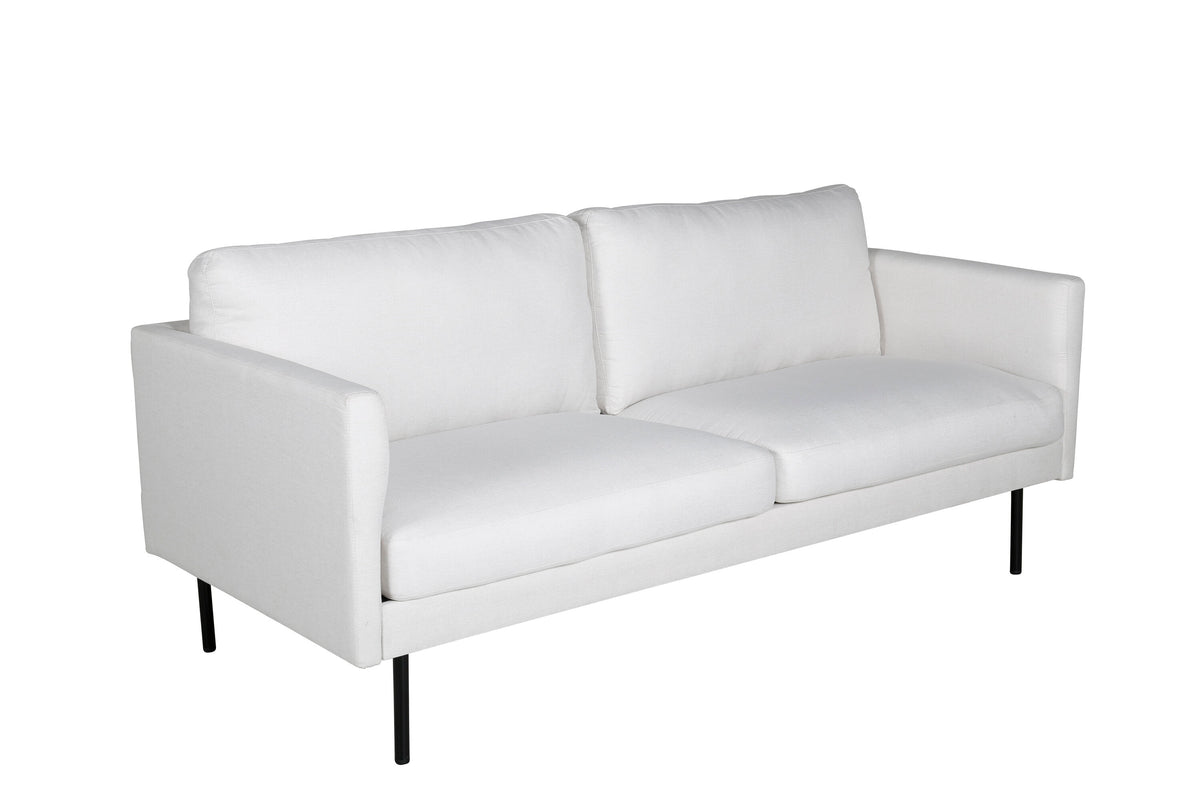 Zoom 2-sits soffor vit – detaljbild