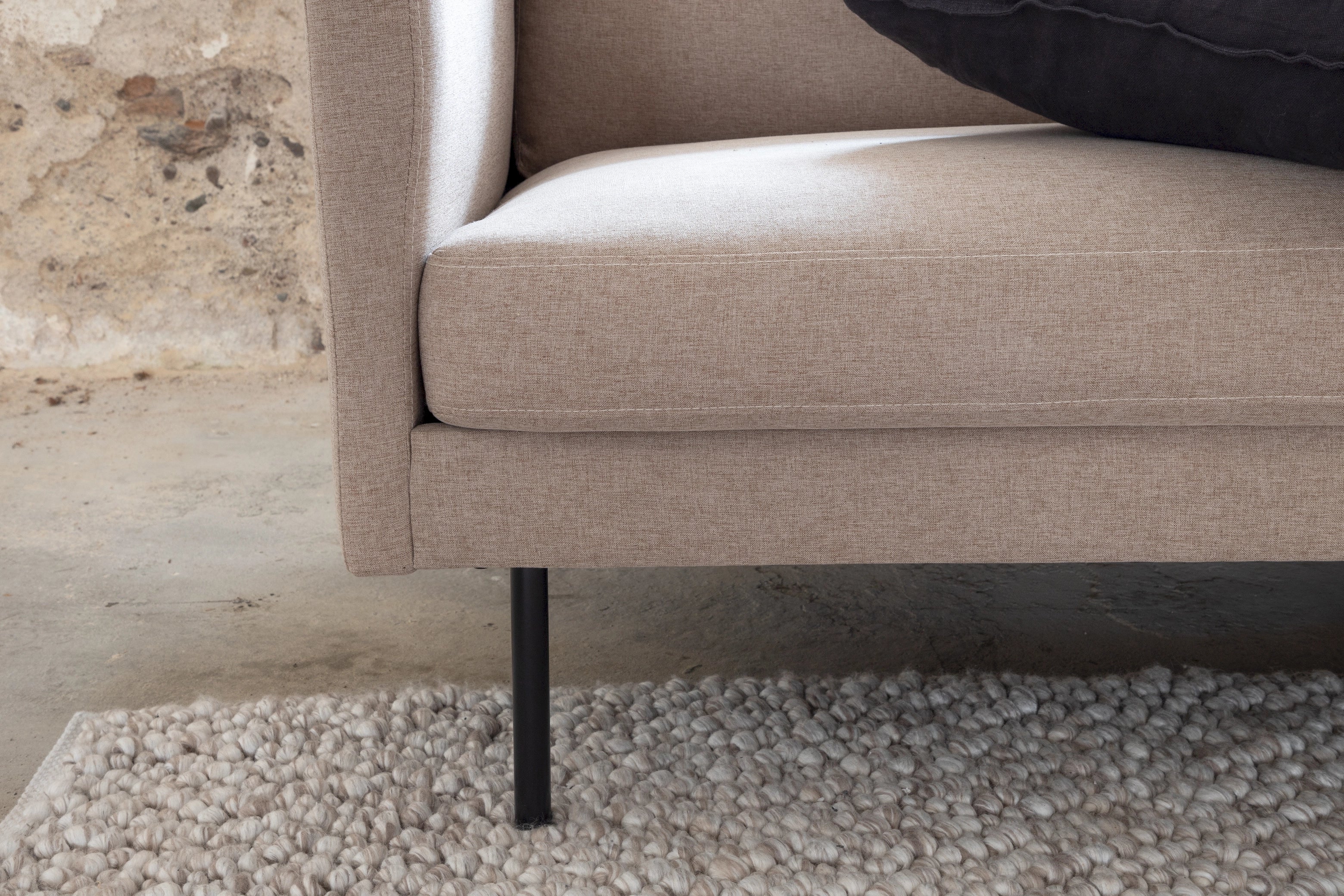 Zoom 3-sits soffa 260x80 cm - Folkart