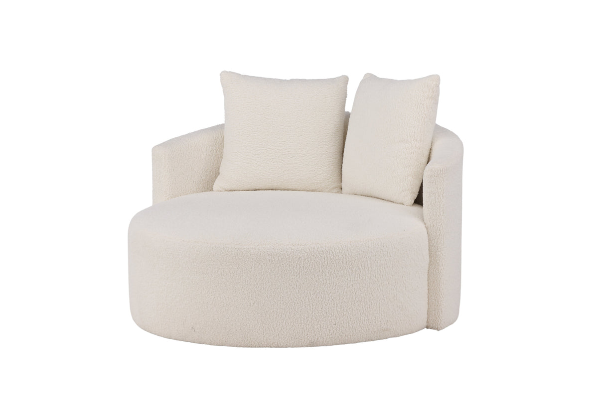 Kelso 2-sits soffor vit – sidovy
