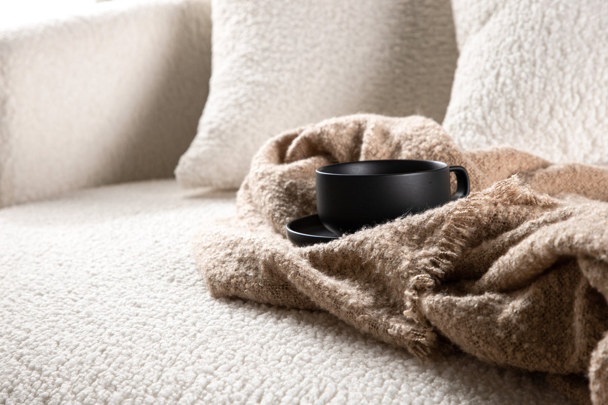 Kelso 2-sits soffor vit – livsstilsbild