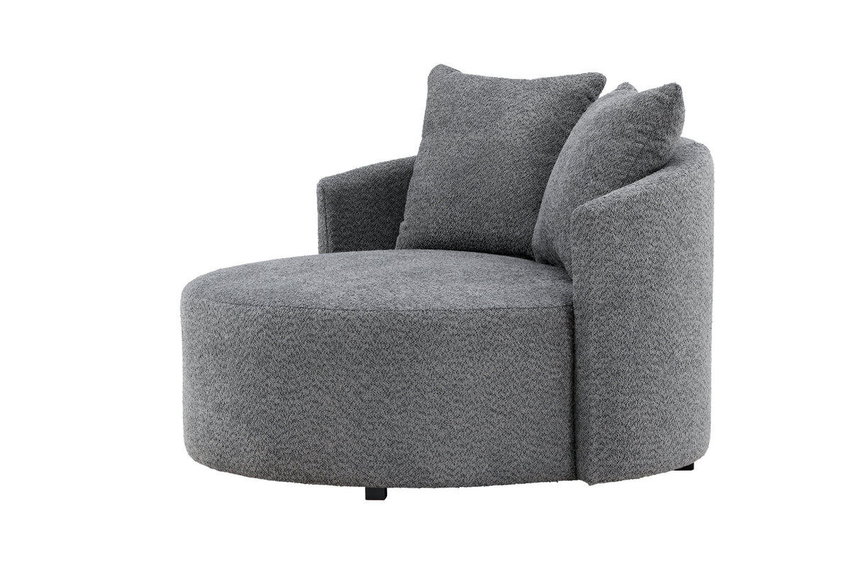 Kelso 2-sits soffor grå – detaljbild