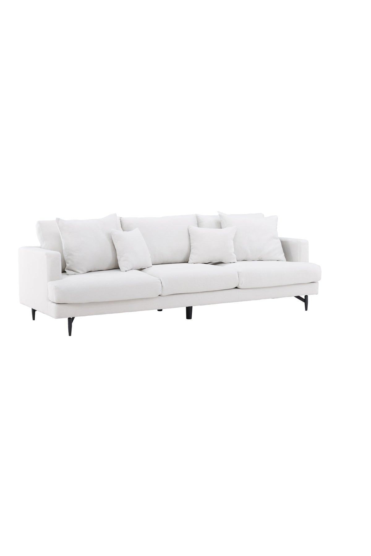 Sofia 3-sits soffor beige – studioshot