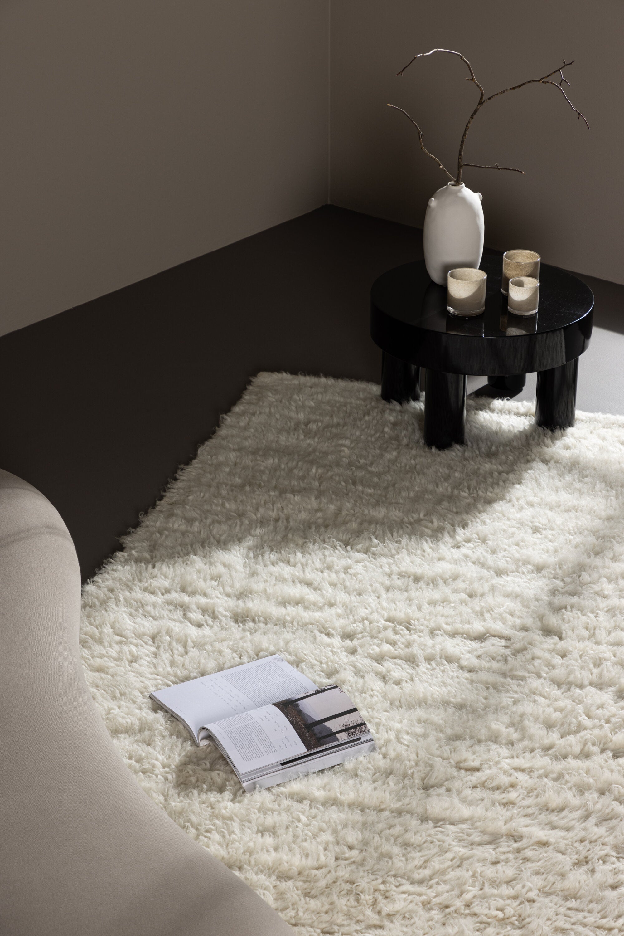 Leiko Rektangulära Mattor 230 x 160 White