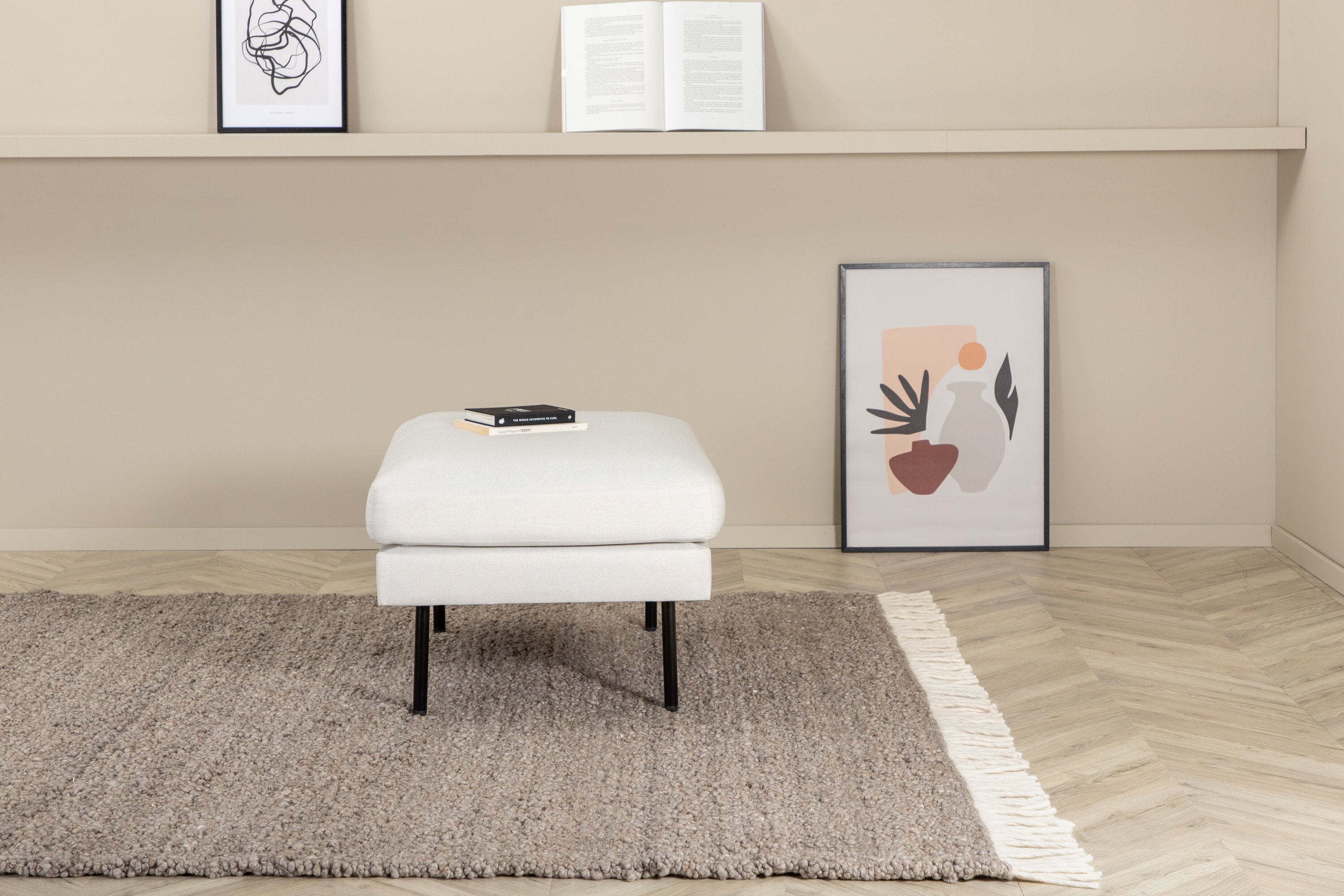 Betina Rektangulära Mattor 300 x 200 Brown