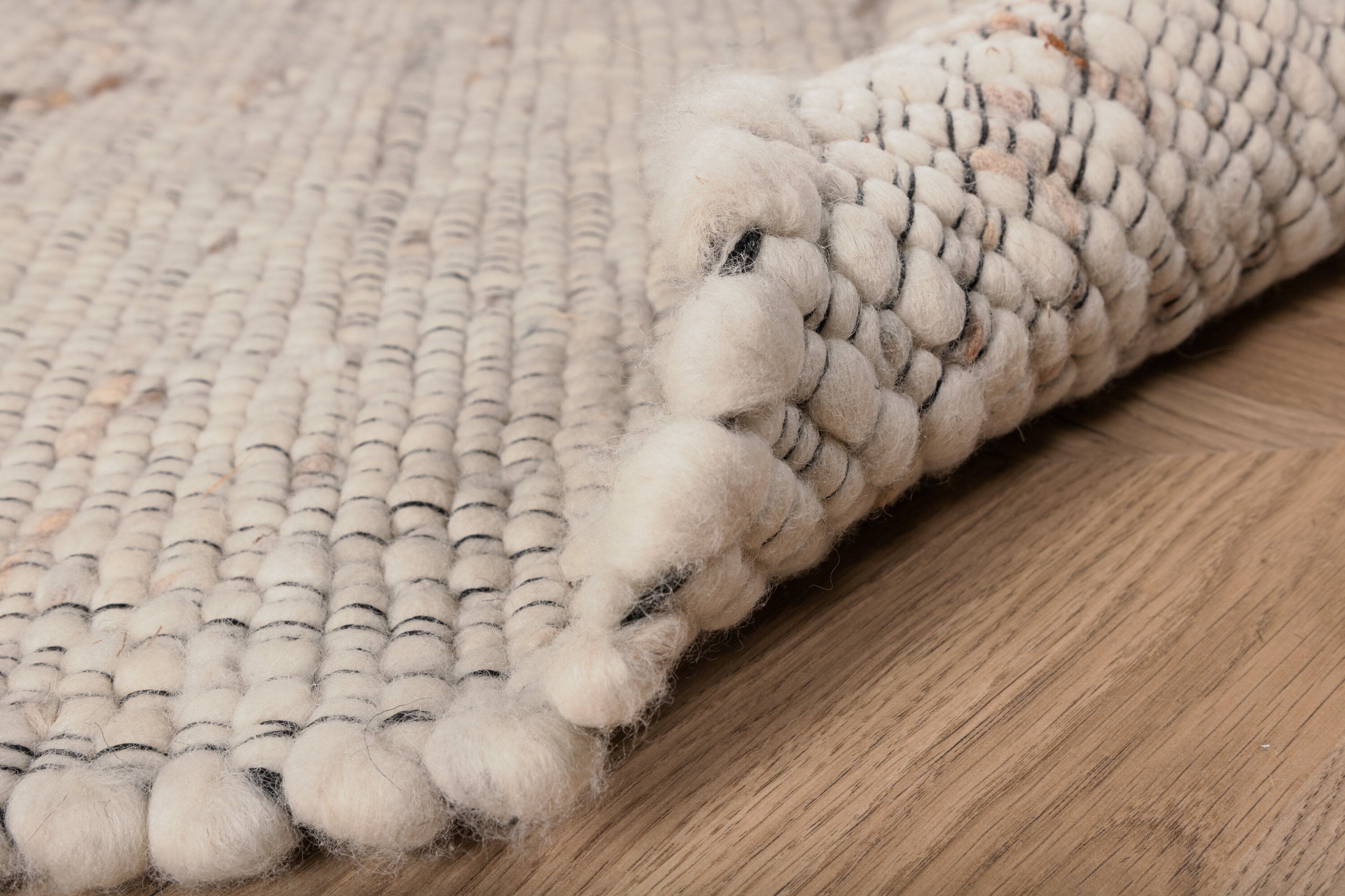 Loump Rektangulära Mattor 230 x 160 Beige