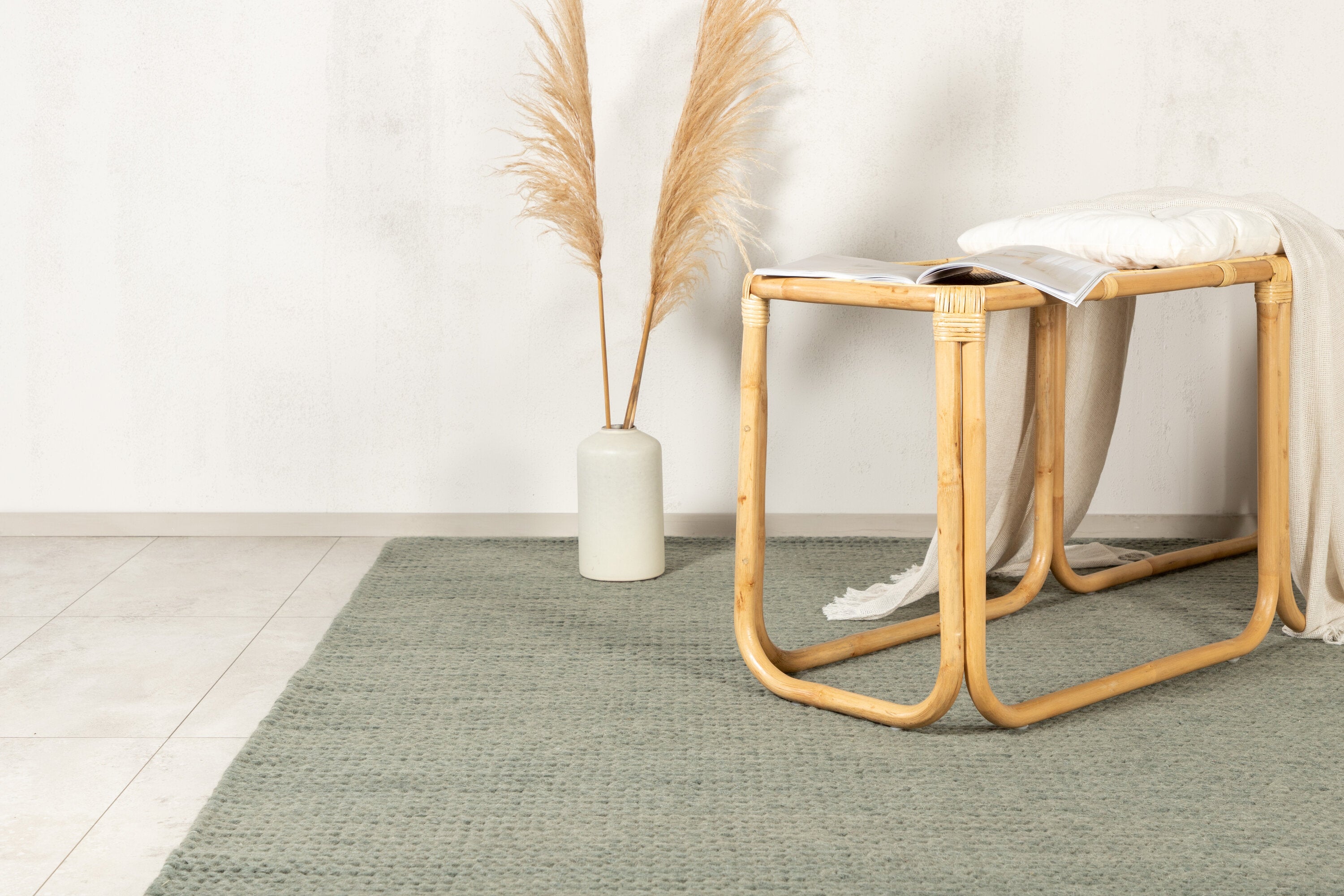 Marta Rektangulära Mattor 350 x 250 Green