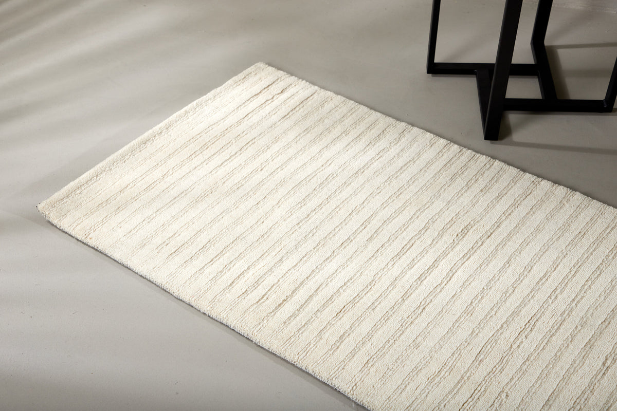 Milton löpare ullmatta 200 x 70 cm – närbild struktur