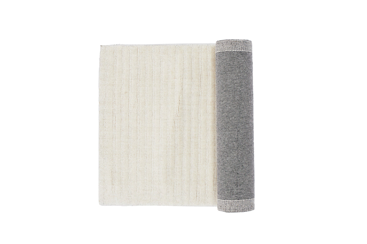 Milton ullmatta 200x70 cm – Wool – White