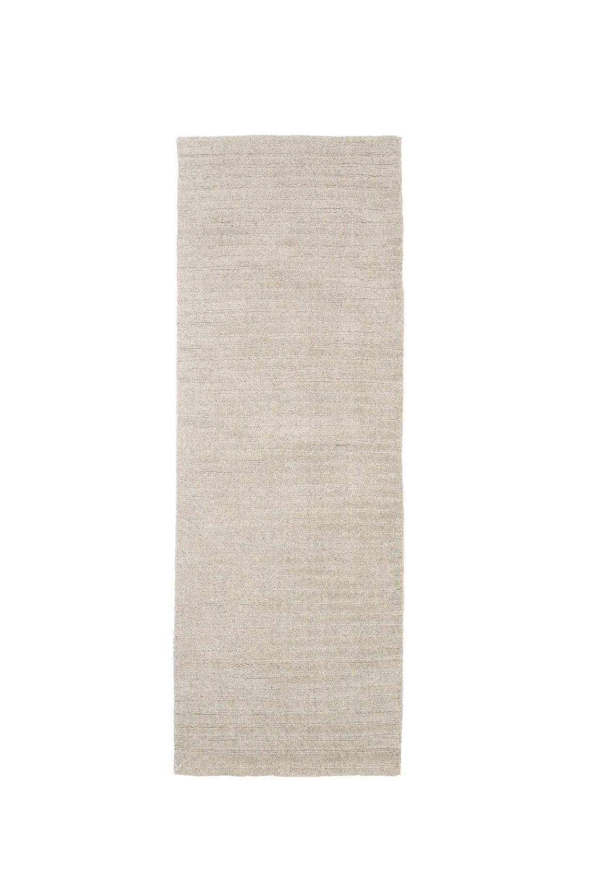 Milton ullmatta 200x70 cm – Wool – Light Grey