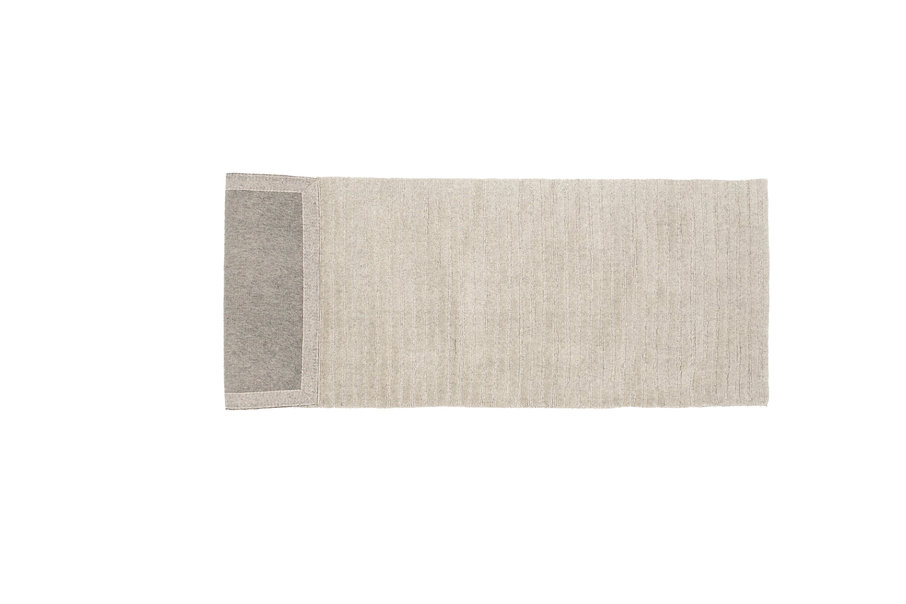 Milton Rektangulära Mattor 200 × 70 Light Grey