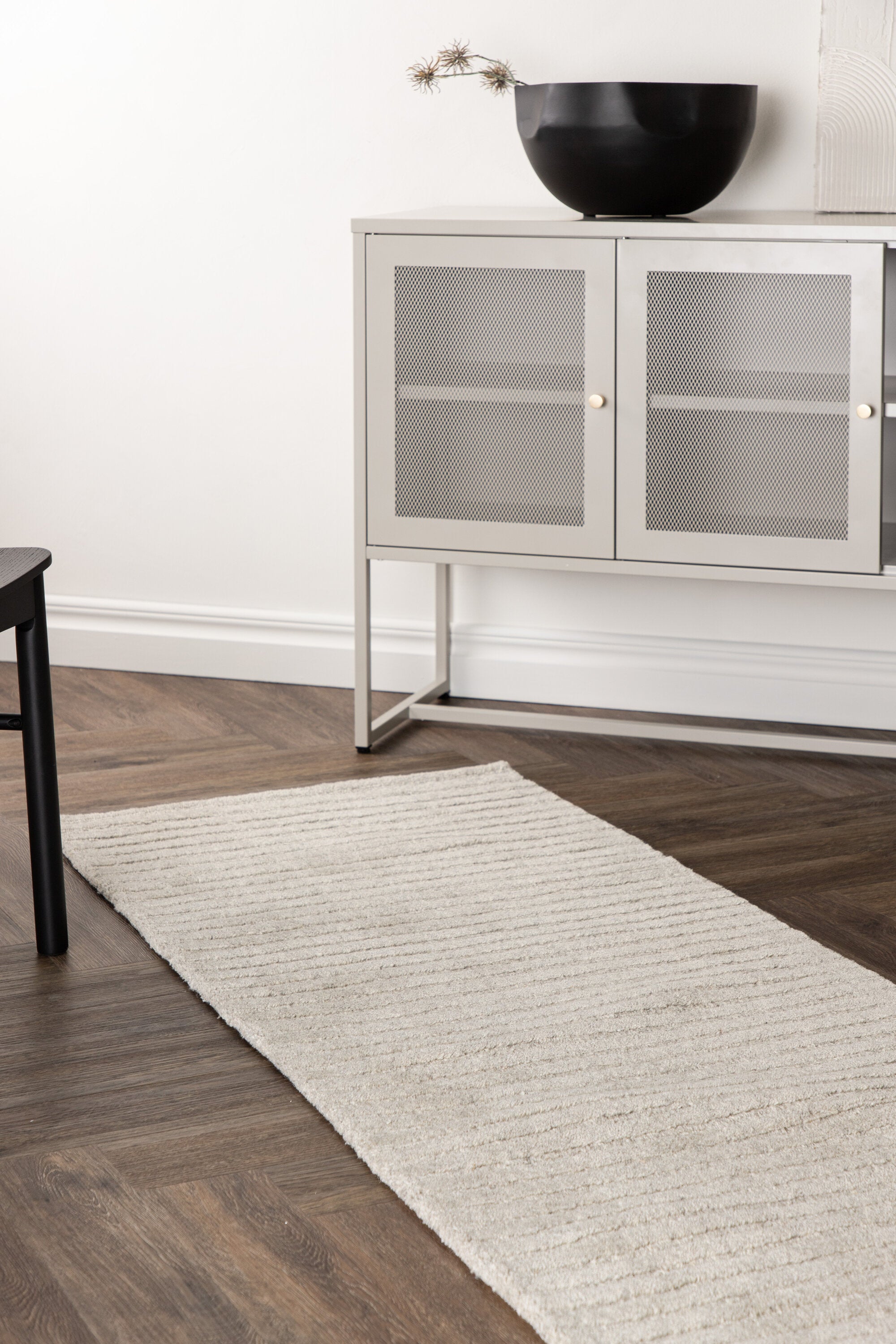 Milton Rektangulära Mattor 200 × 70 Light Grey
