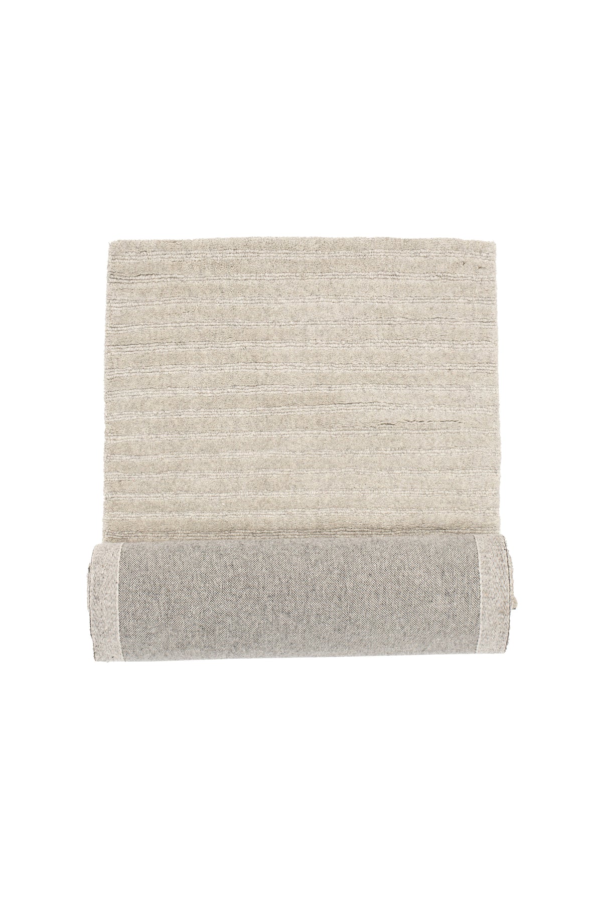 Milton ullmatta 200x70 cm – Wool – Light Grey