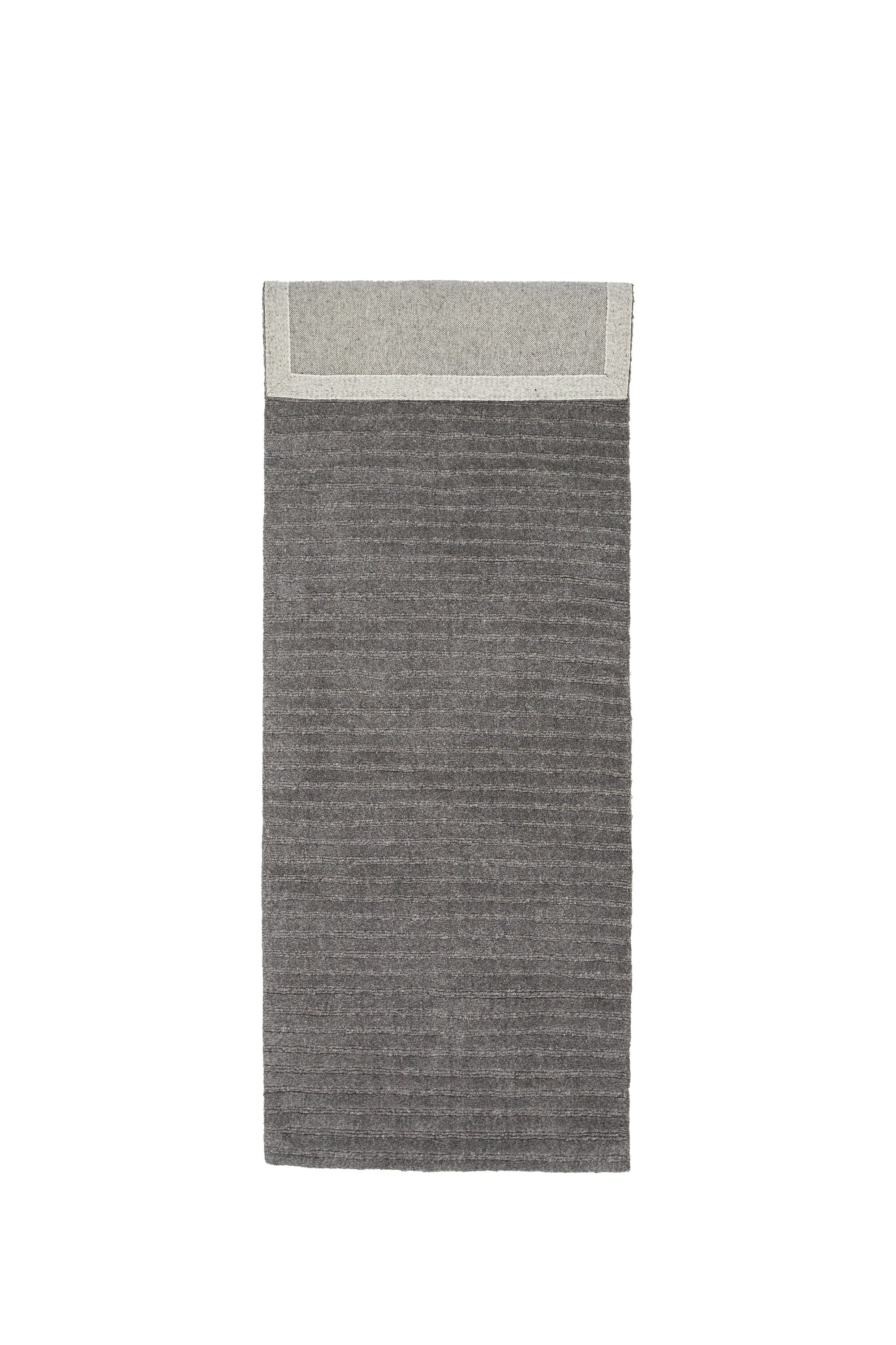 Milton Rektangulära Mattor 200 × 70 Dark Grey