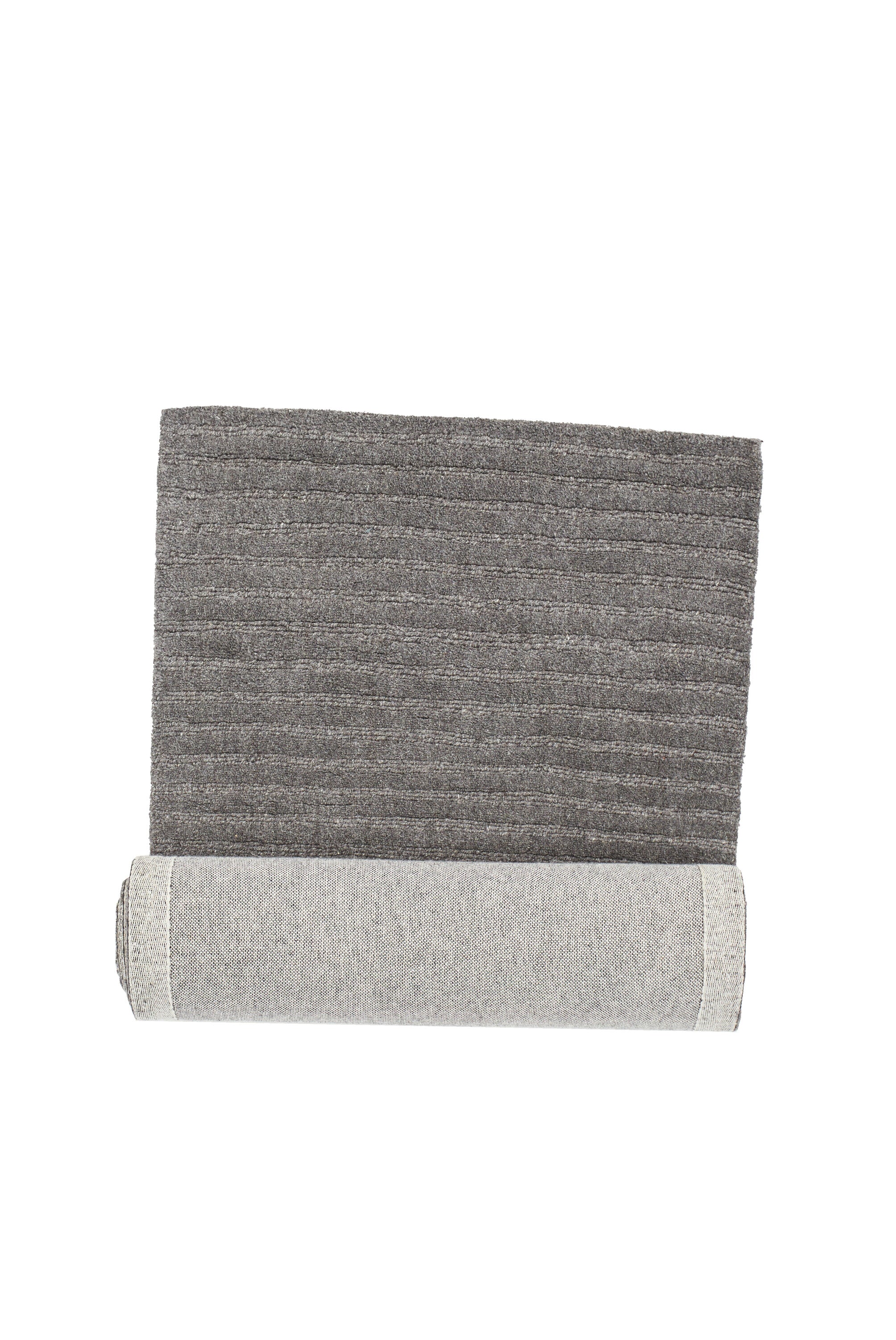 Milton Rektangulära Mattor 200 × 70 Dark Grey