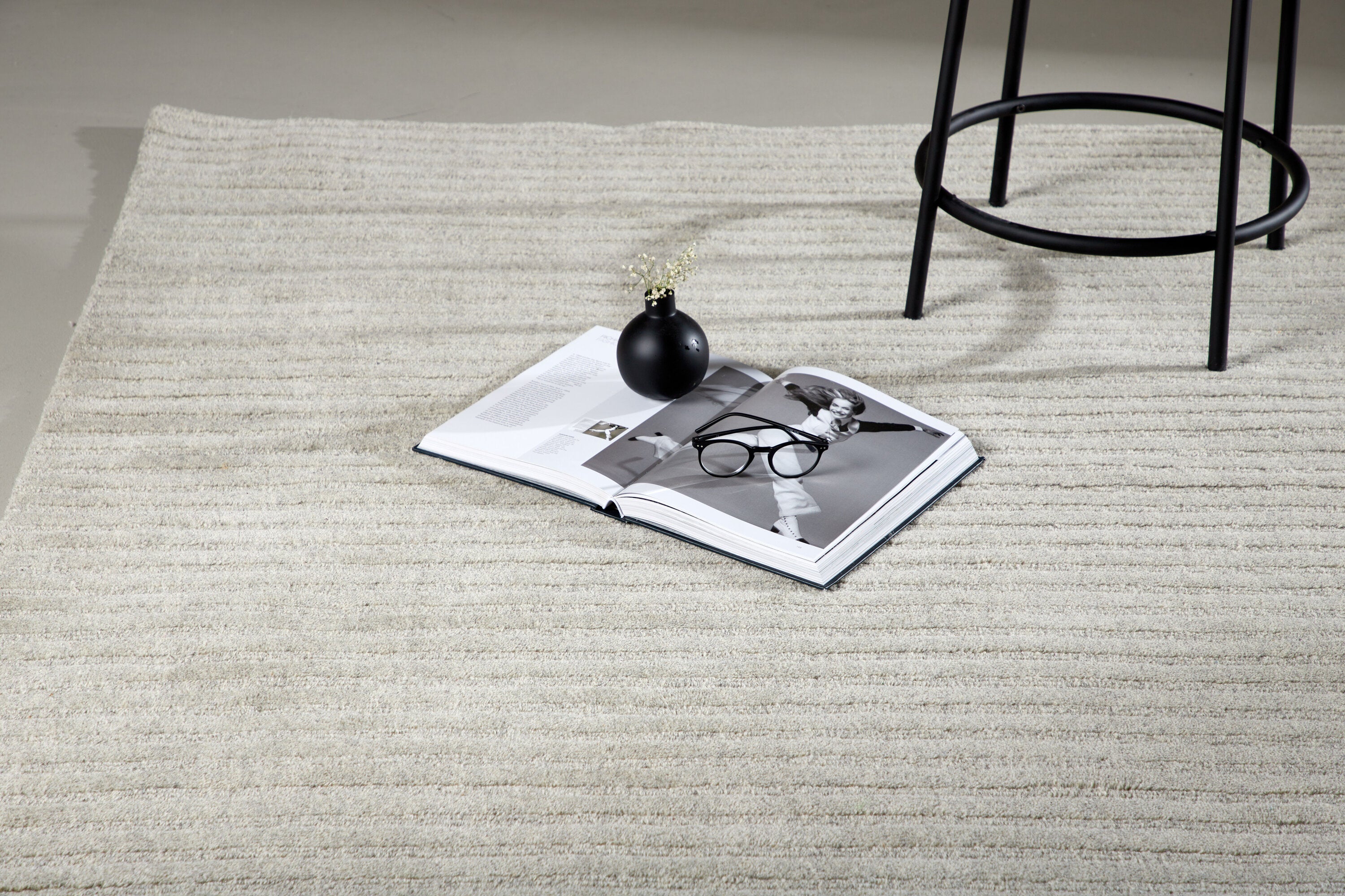 Milton Rektangulära Mattor 300 x 200 Light Grey