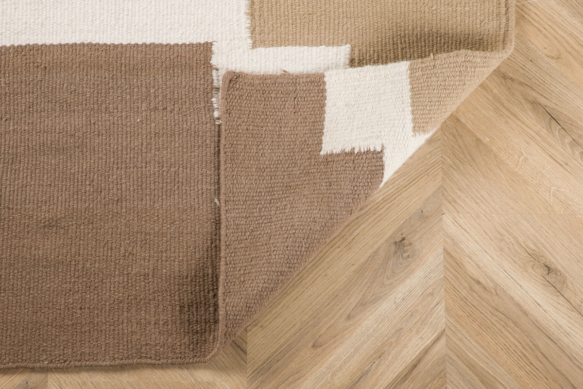 Aston ullmatta 230 x 160 cm – hemmiljö ovanifrån
