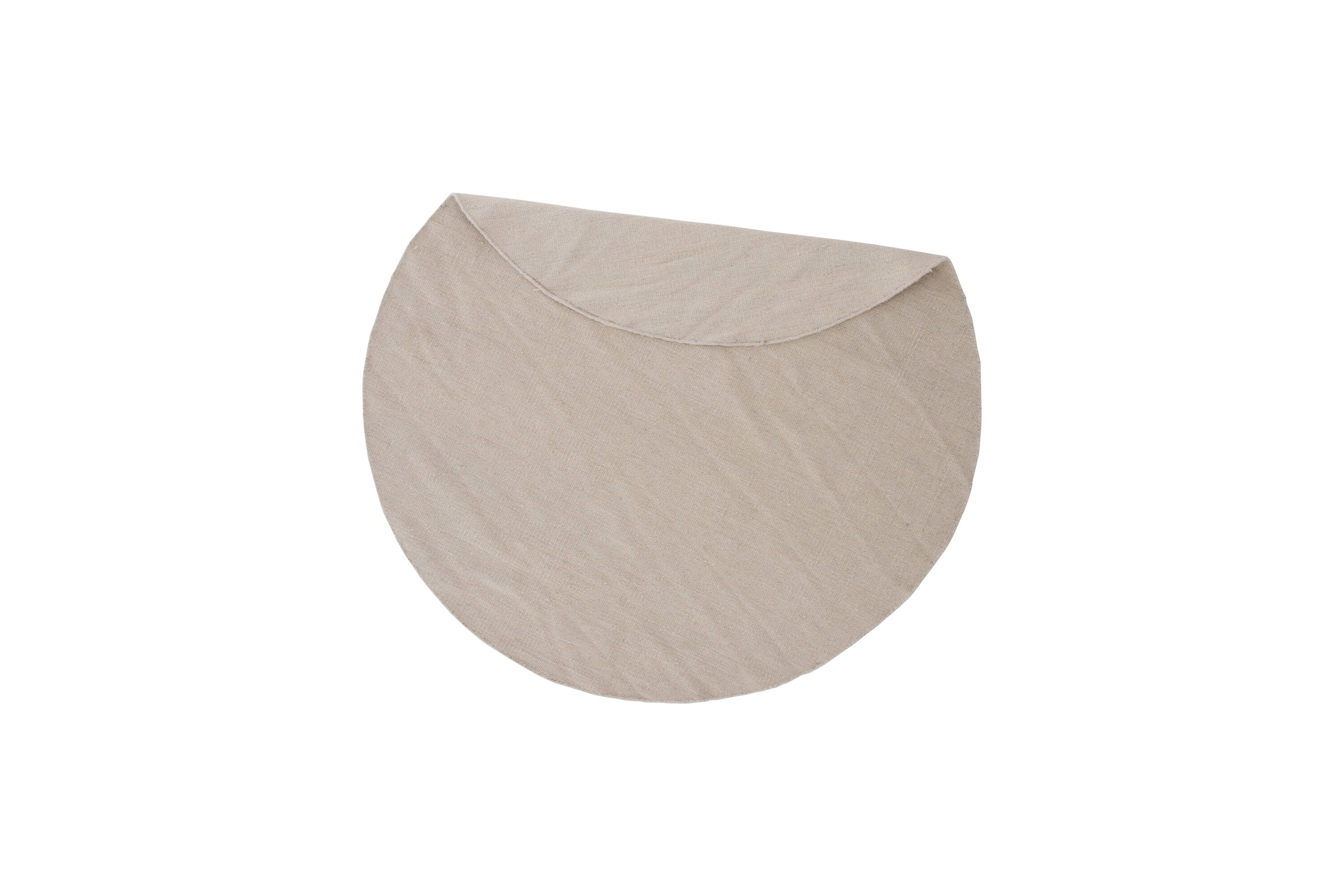 Jaipur ullmatta rund ⌀200 cm – sidovy