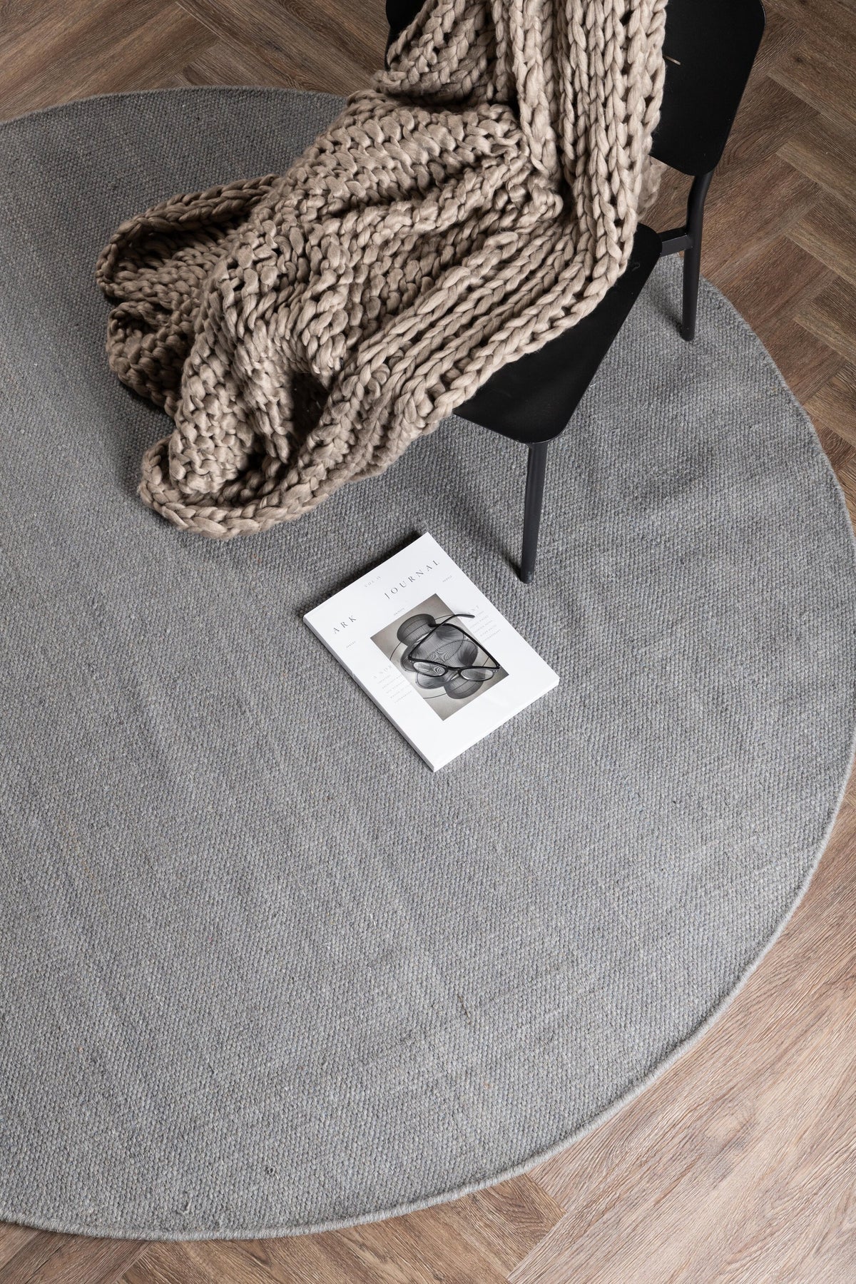 Jaipur ullmatta rund ⌀200 cm – produktbild