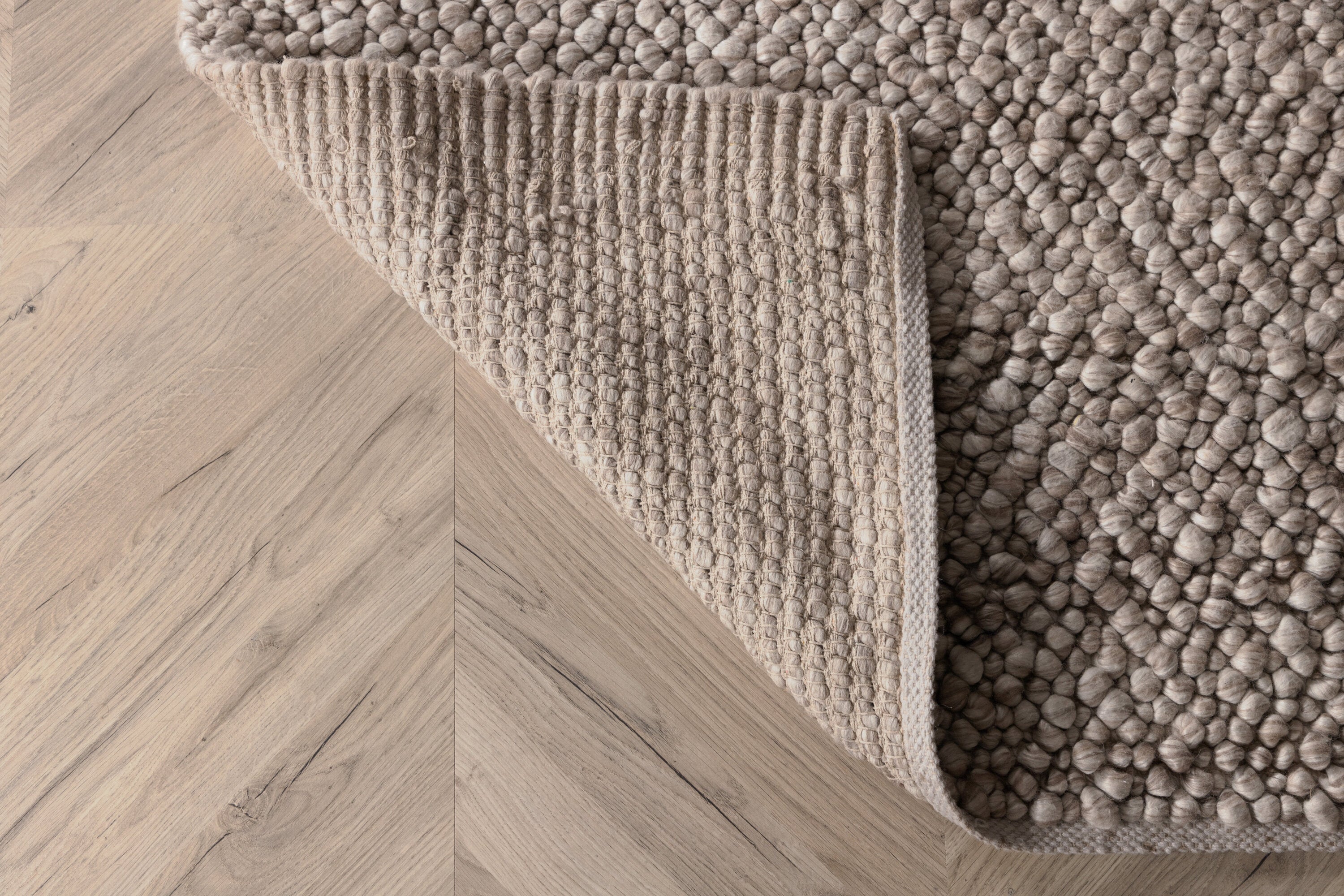 Jajru ullmatta 300 x 200 cm – hemmiljö ovanifrån