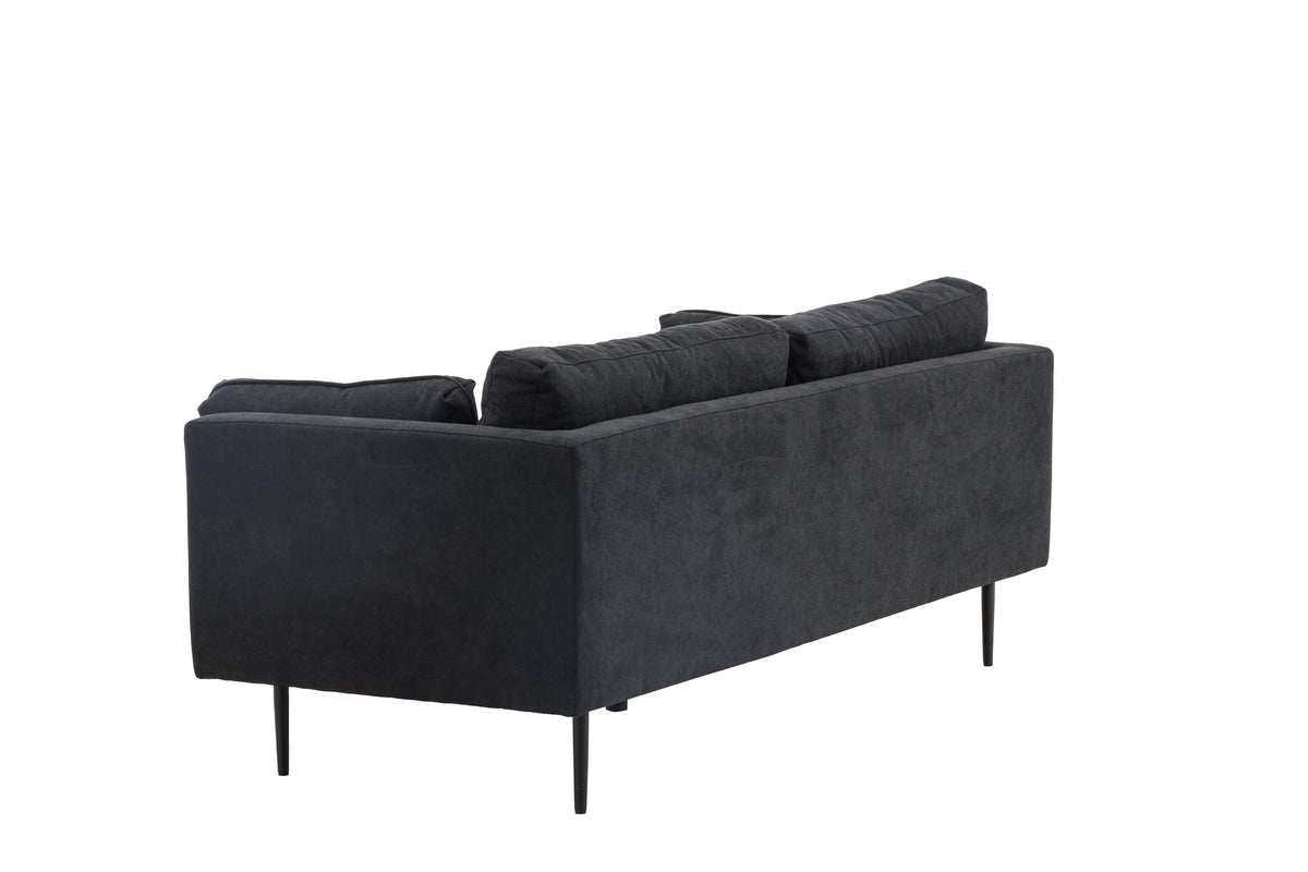 Boom 3-sits soffor svart – produktbild