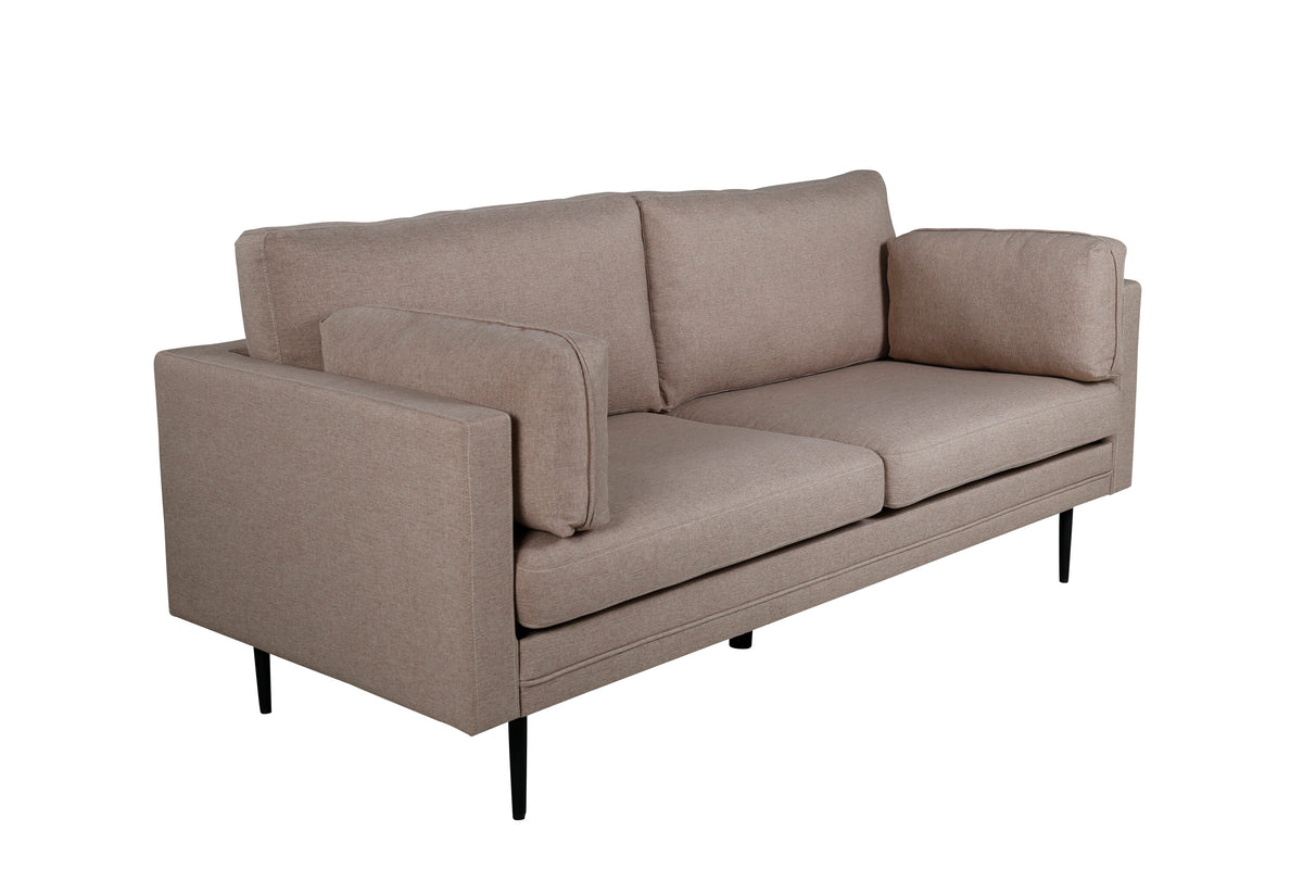 Boom 3-sits soffor brun – sidovy