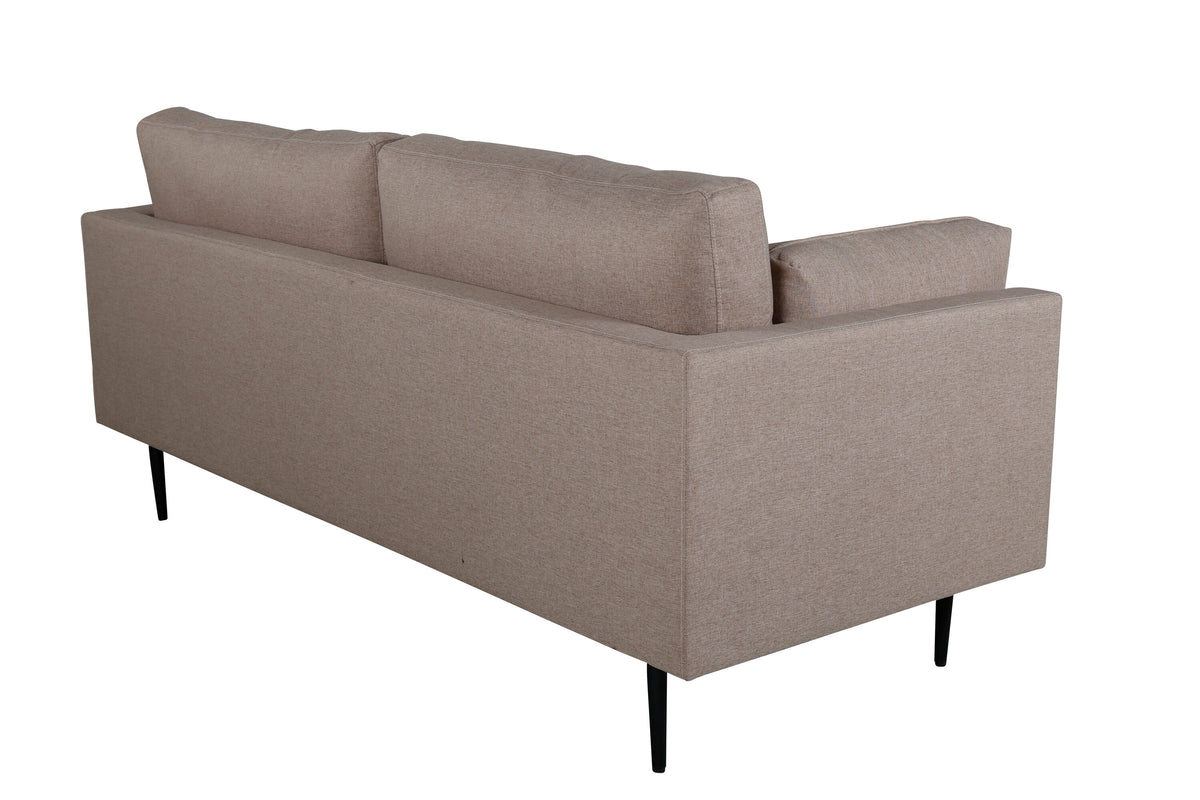 Boom 3-sits soffor brun – detaljbild