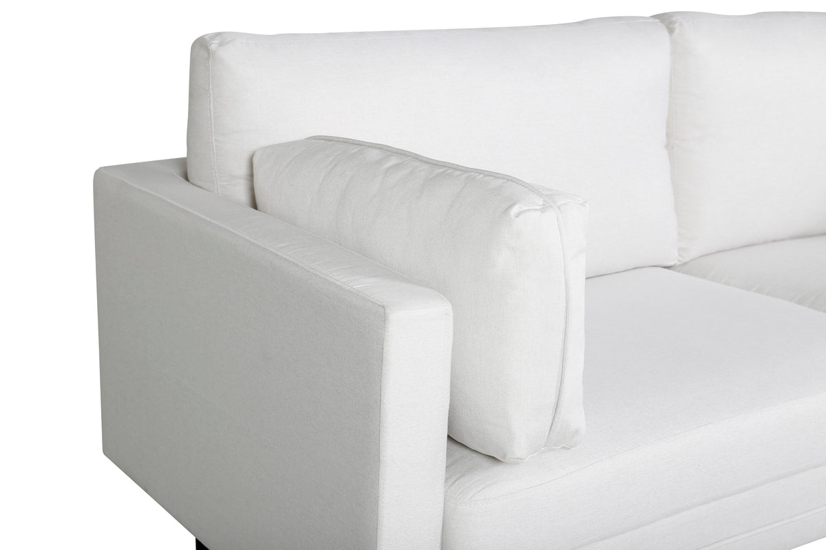Boom 3-sits soffor light beige – detaljbild