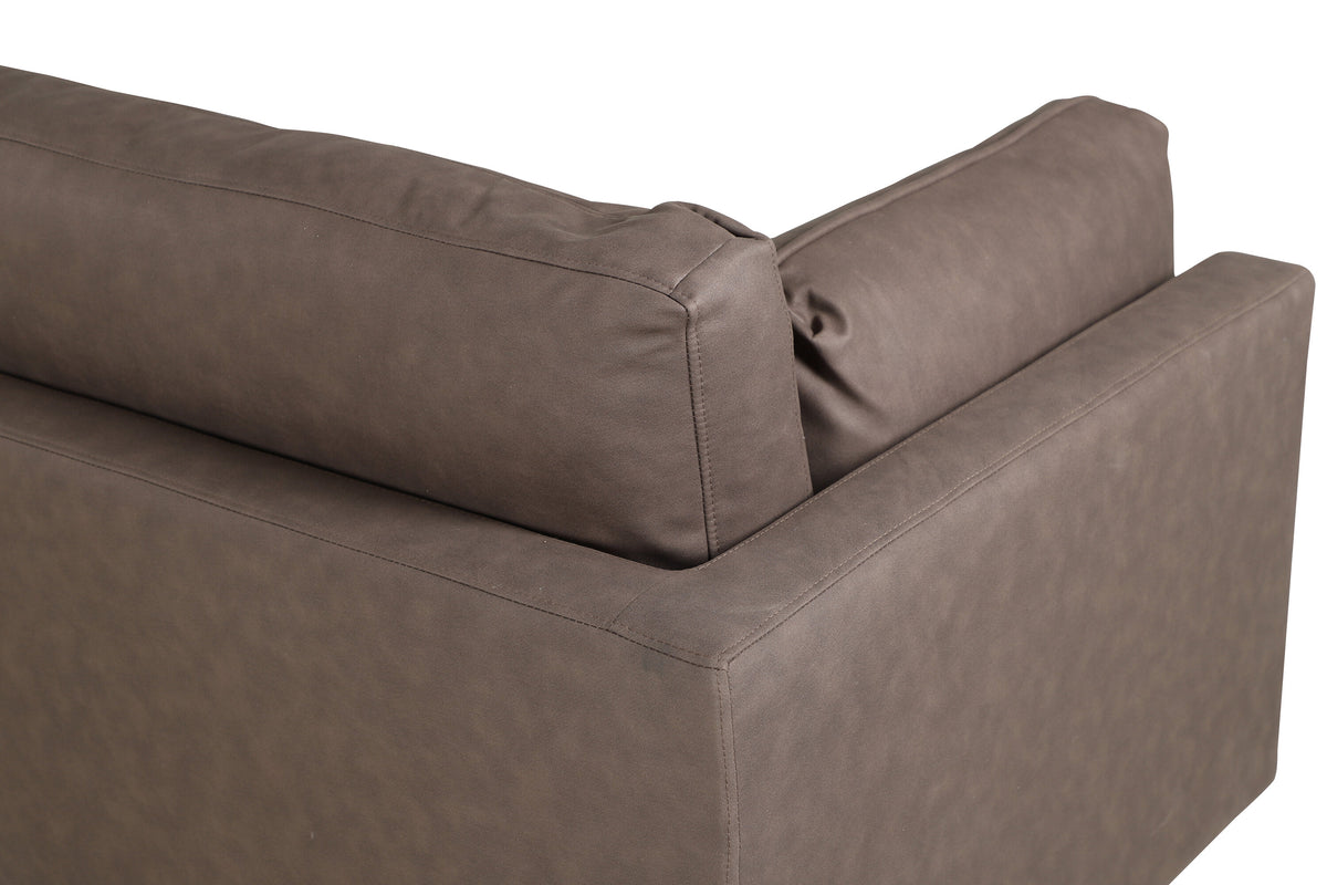 Boom 3-sits soffor brun – produktbild