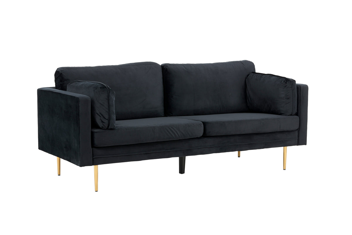 Boom 3-sits soffor svart – produktbild