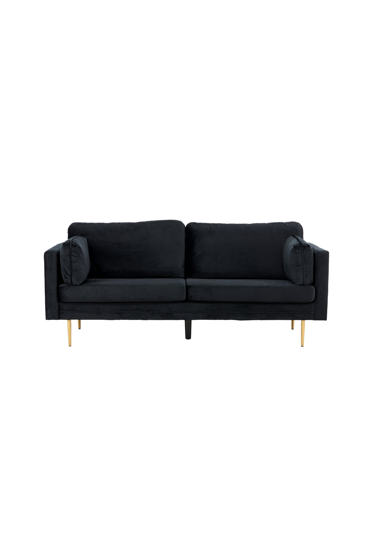Boom 3-sits soffor svart – studioshot