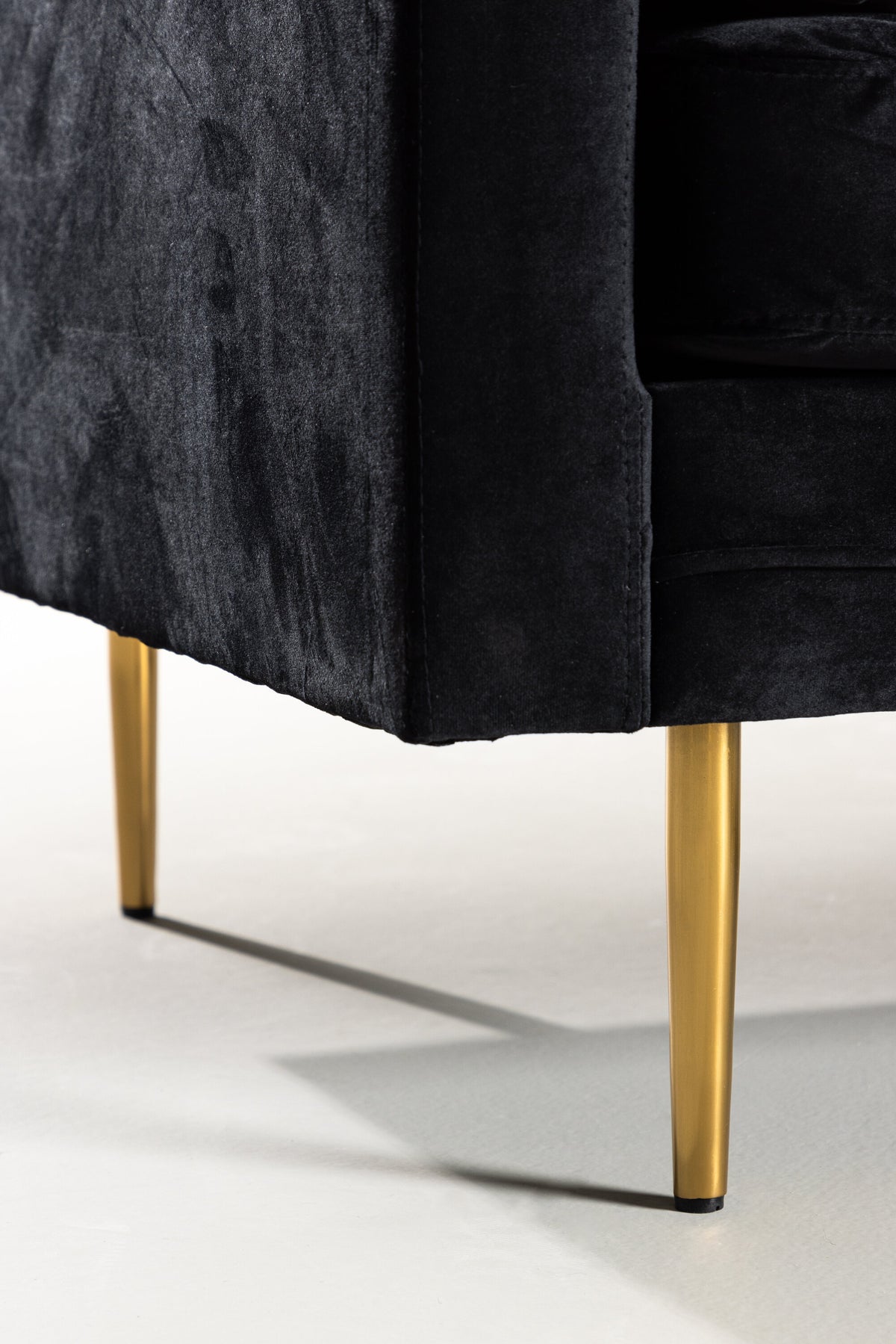 Boom 3-sits soffor svart – livsstilsbild