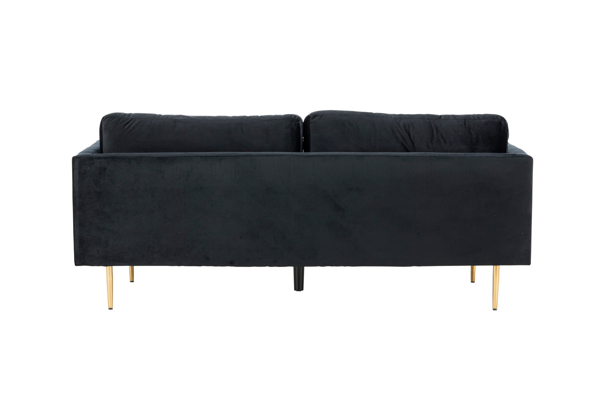 Boom 3-sits soffor svart – produktbild