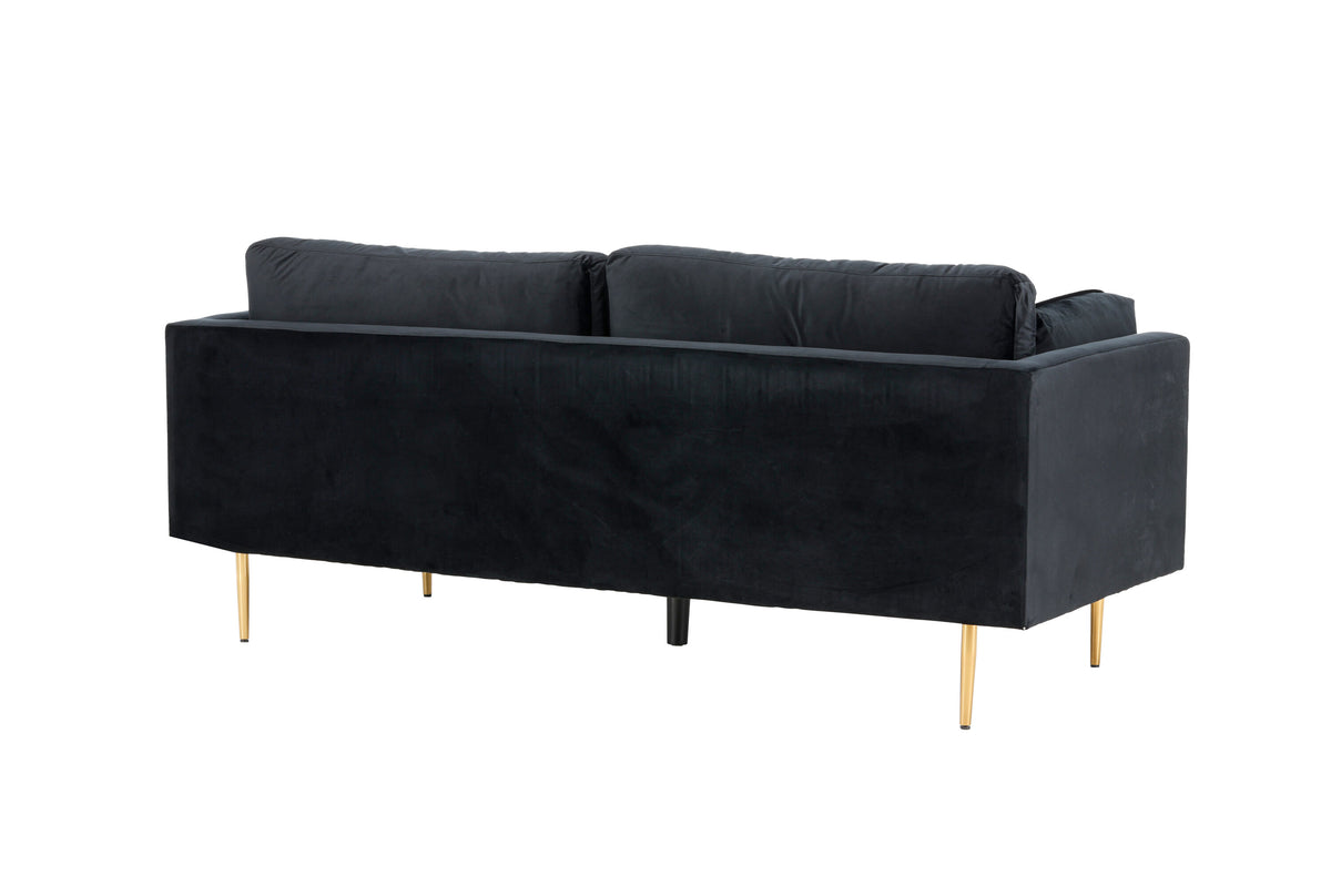 Boom 3-sits soffor svart – produktbild