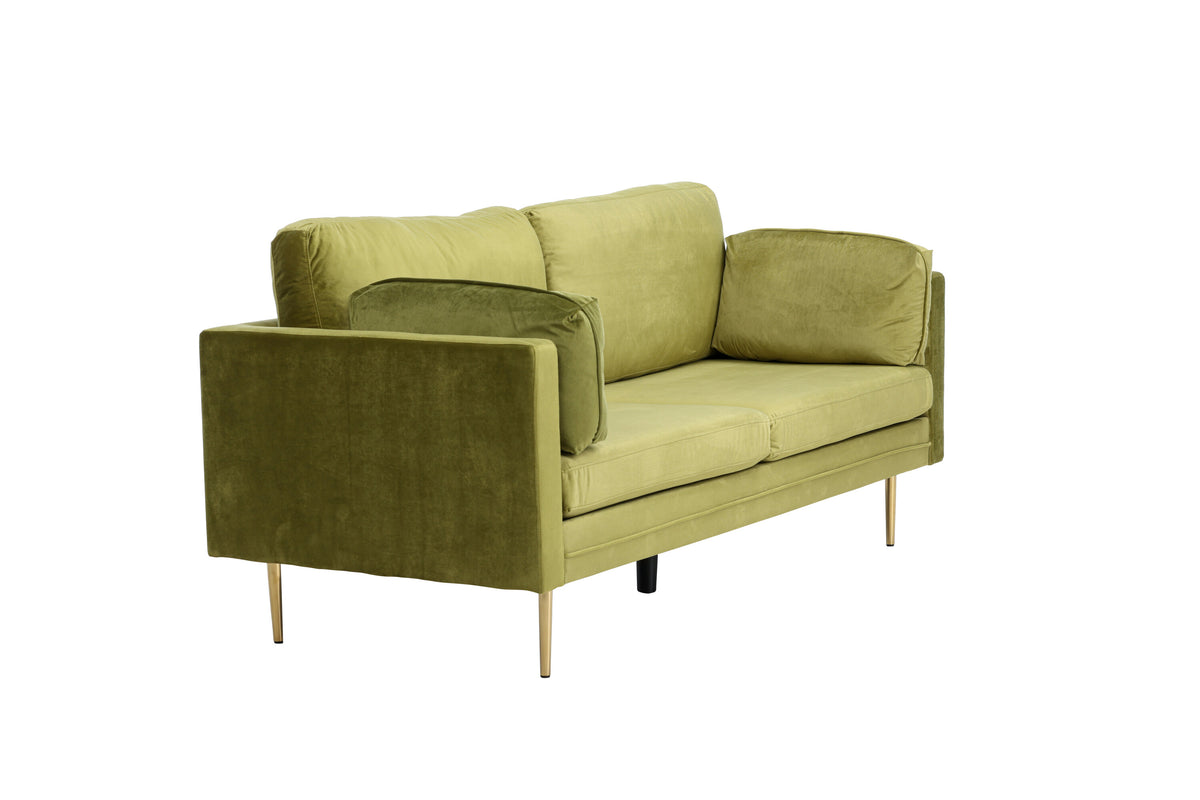 Boom 3-sits soffor grön – produktbild