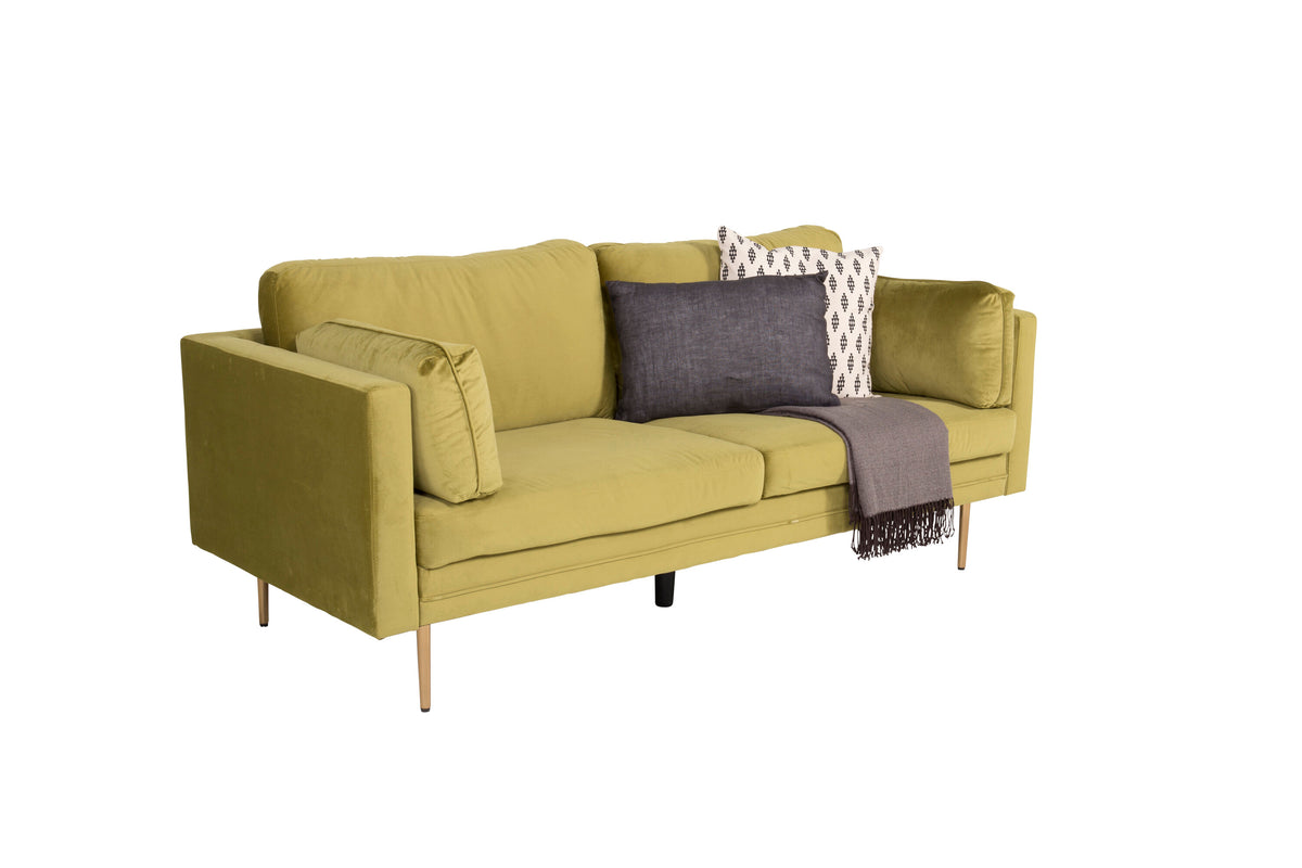 Boom 3-sits soffor grön – produktbild