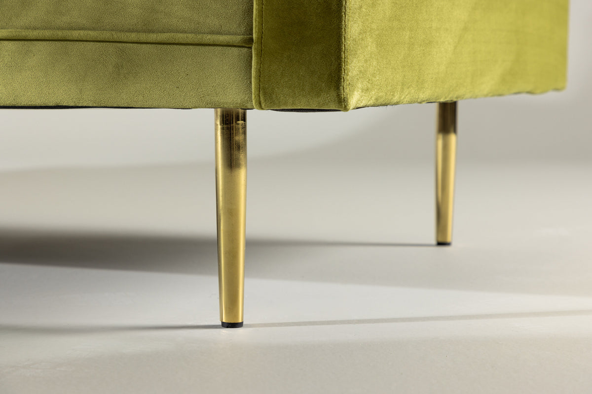 Boom 3-sits soffor grön – livsstilsbild