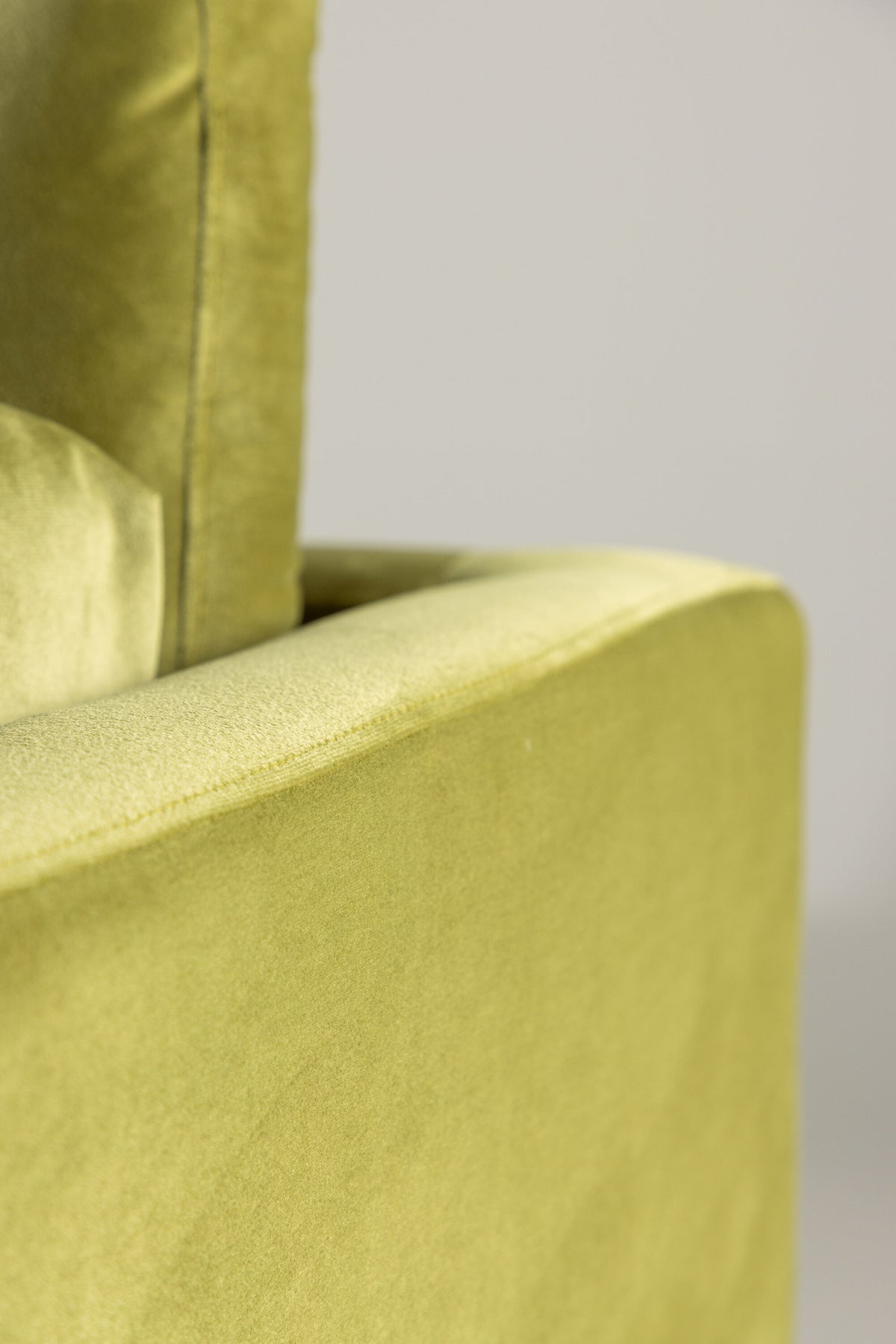 Boom 3-sits soffor grön – livsstilsbild