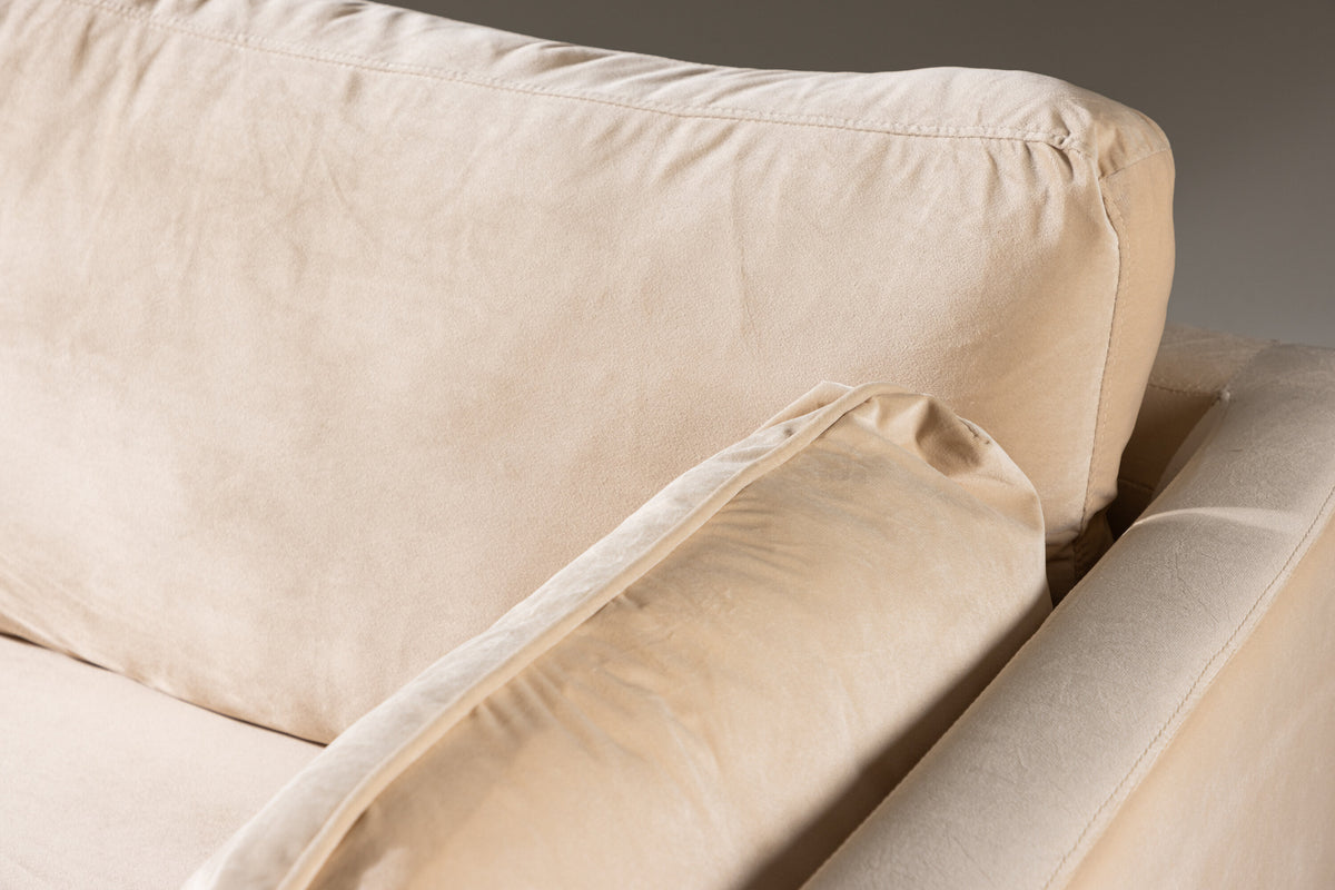 Boom 3-sits soffor beige – livsstilsbild