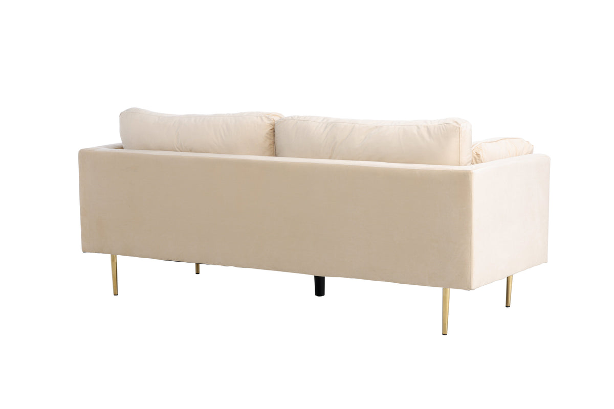 Boom 3-sits soffor beige – produktbild