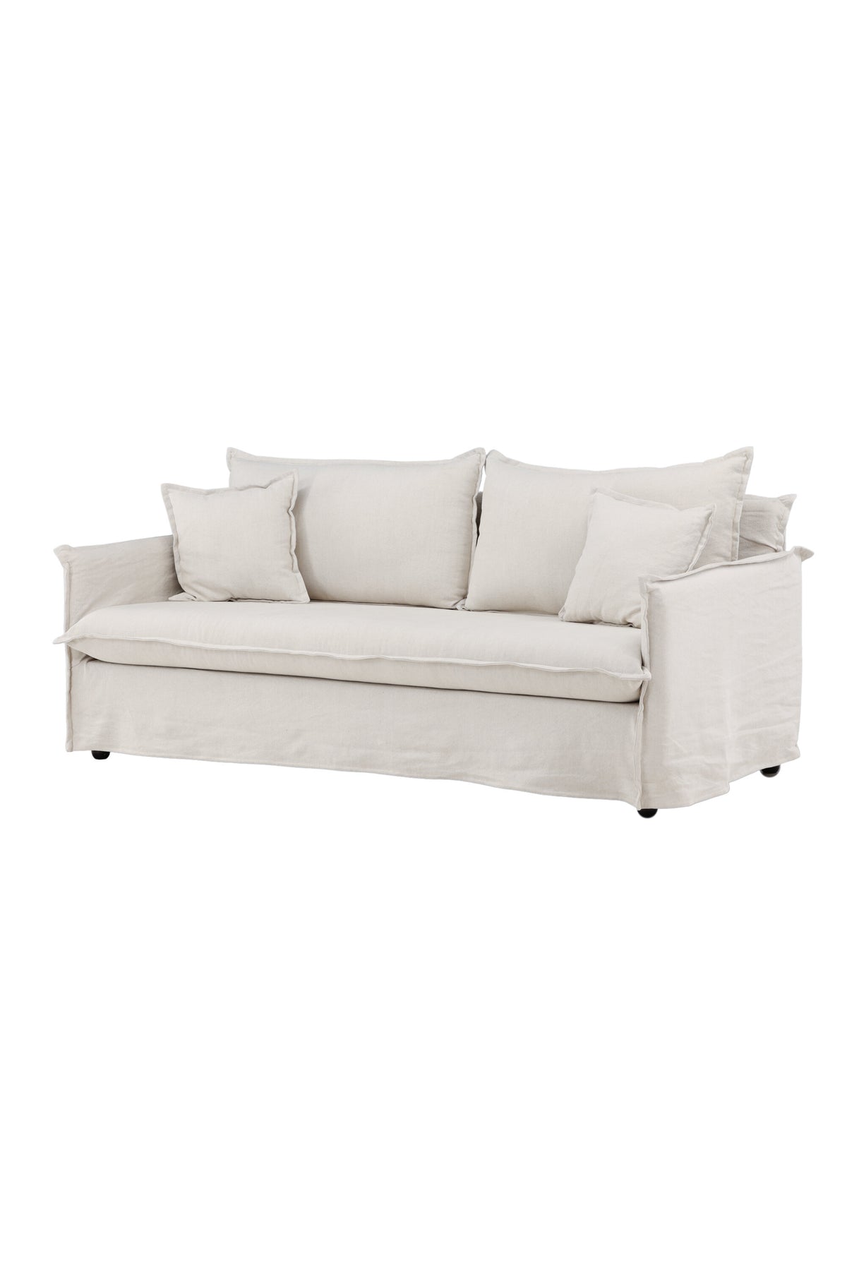 Nova 3-sits soffor beige – studioshot