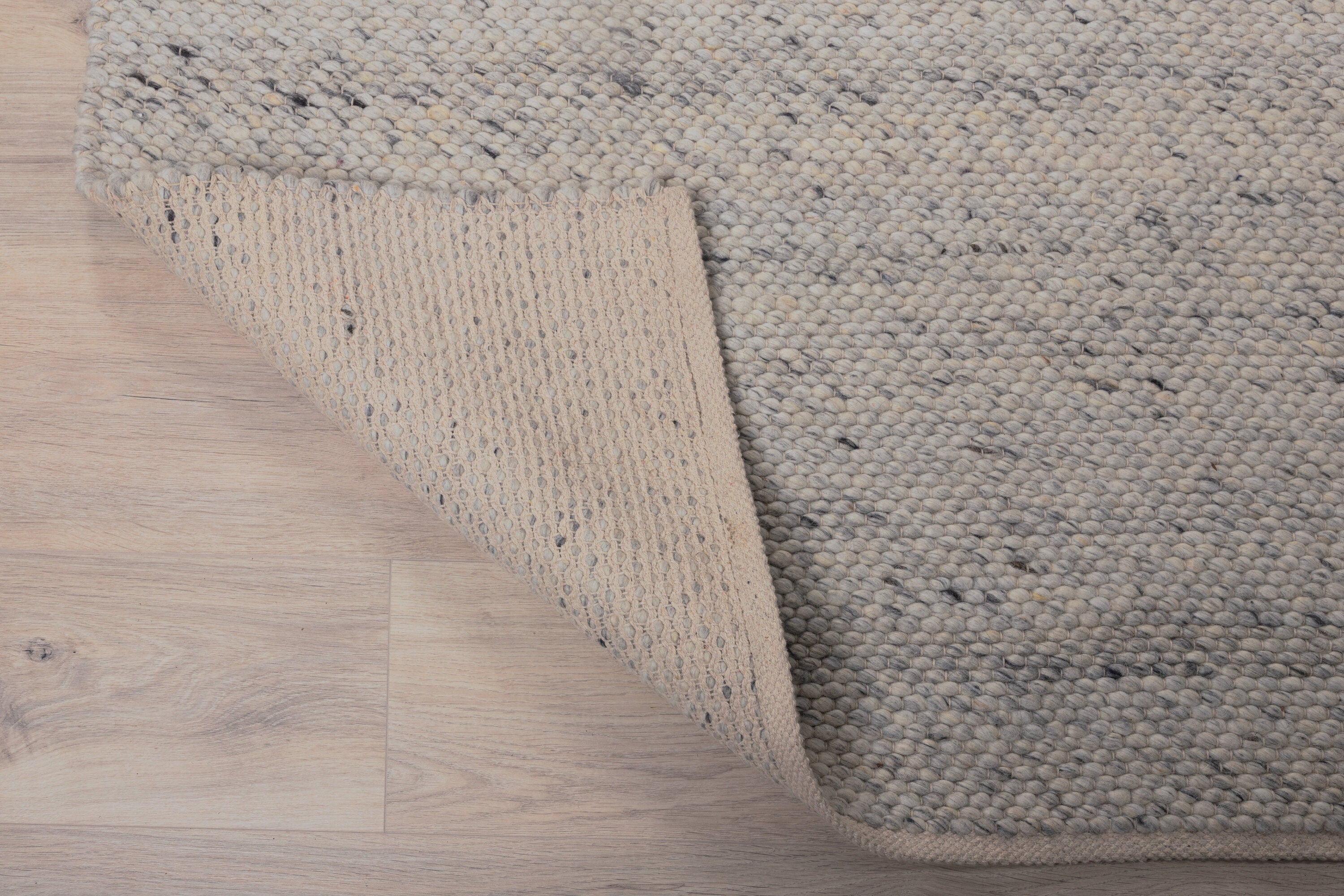 Ganga ullmatta 240 x 170 cm – hemmiljö ovanifrån