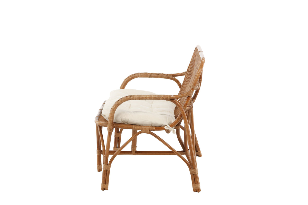 Nella 2-sits soffor nature – detaljbild
