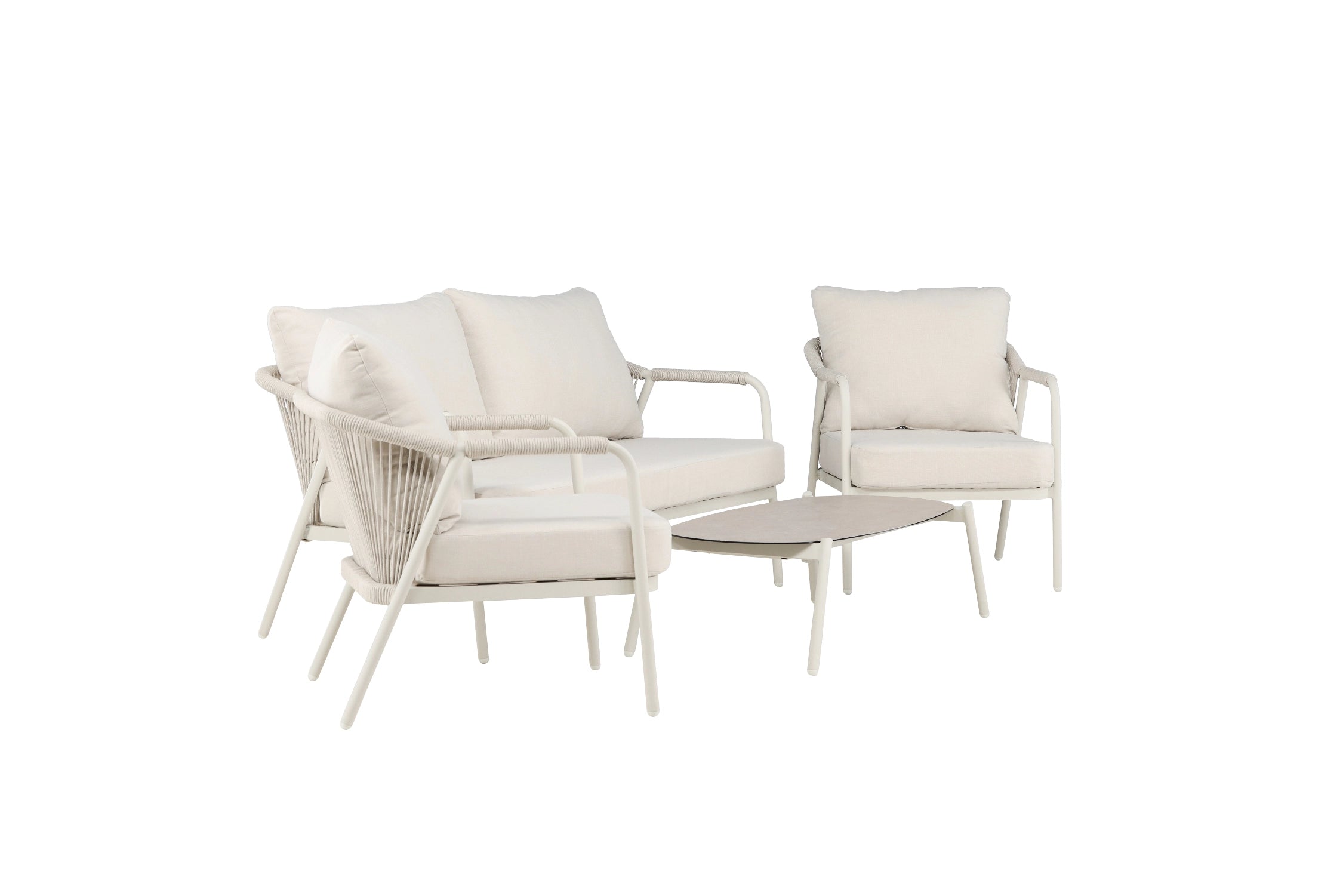 Sicily LoungeSet Beige - Folkart