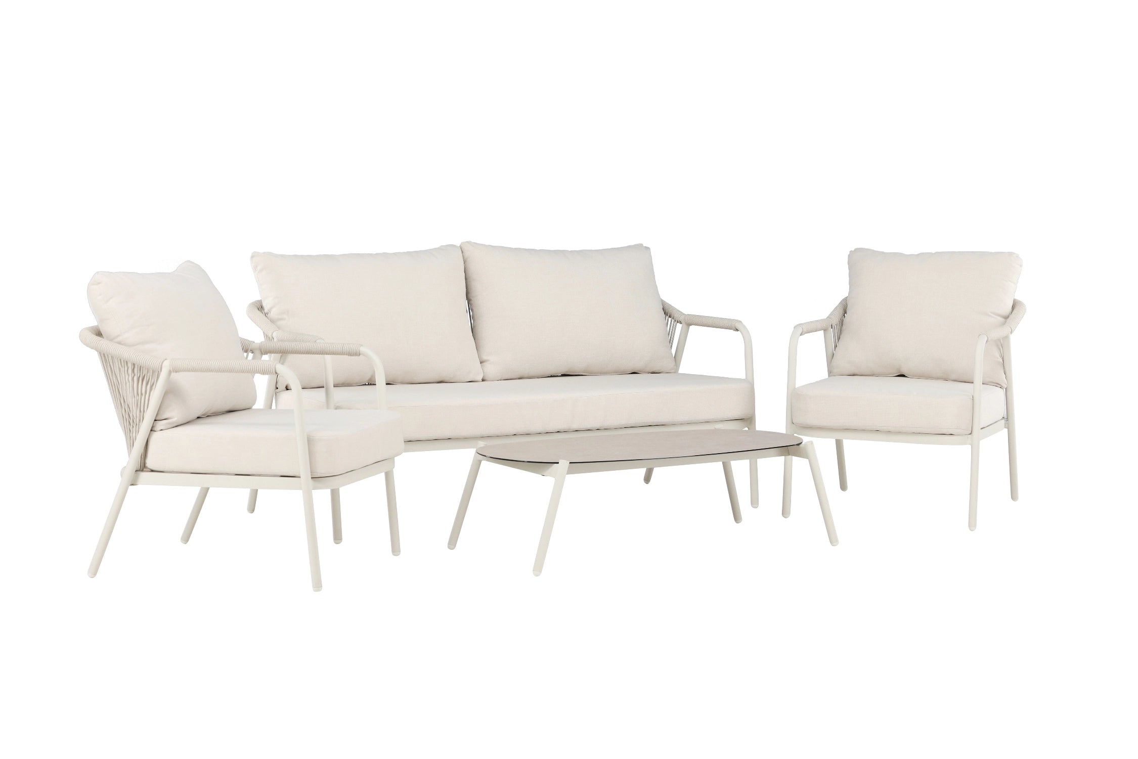 Sicily LoungeSet Beige - Folkart